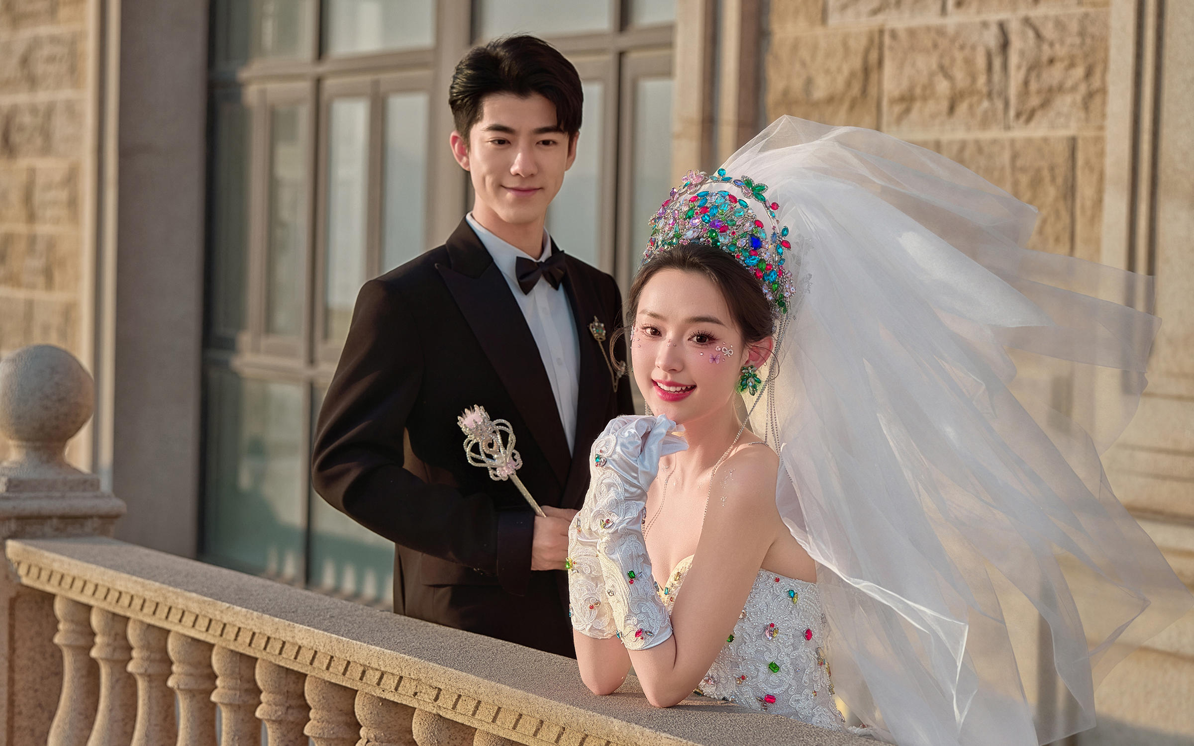【唯美婚照】纱裙缀星芒，每一帧都是公主的婚礼序章