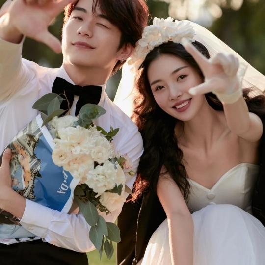 超火婚紗照 室內(nèi)韓式婚紗照 精致婚紗照