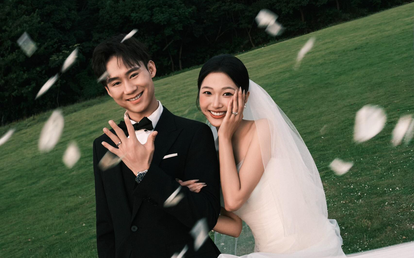 超爱这组森系婚纱照🍃