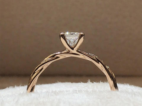 网红种草人气公主方显钻石戒指「给予你一生的宠爱」