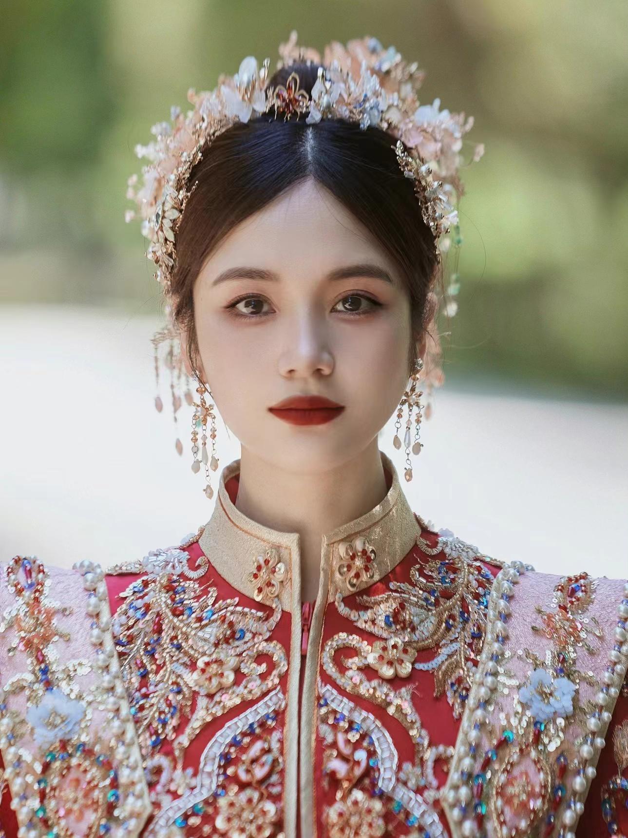 高端汉式婚礼定制跟妆（周制 明制）