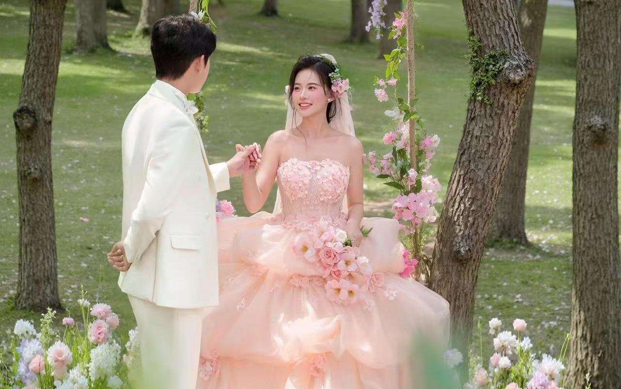 【美出圈 初夏粉色花神】