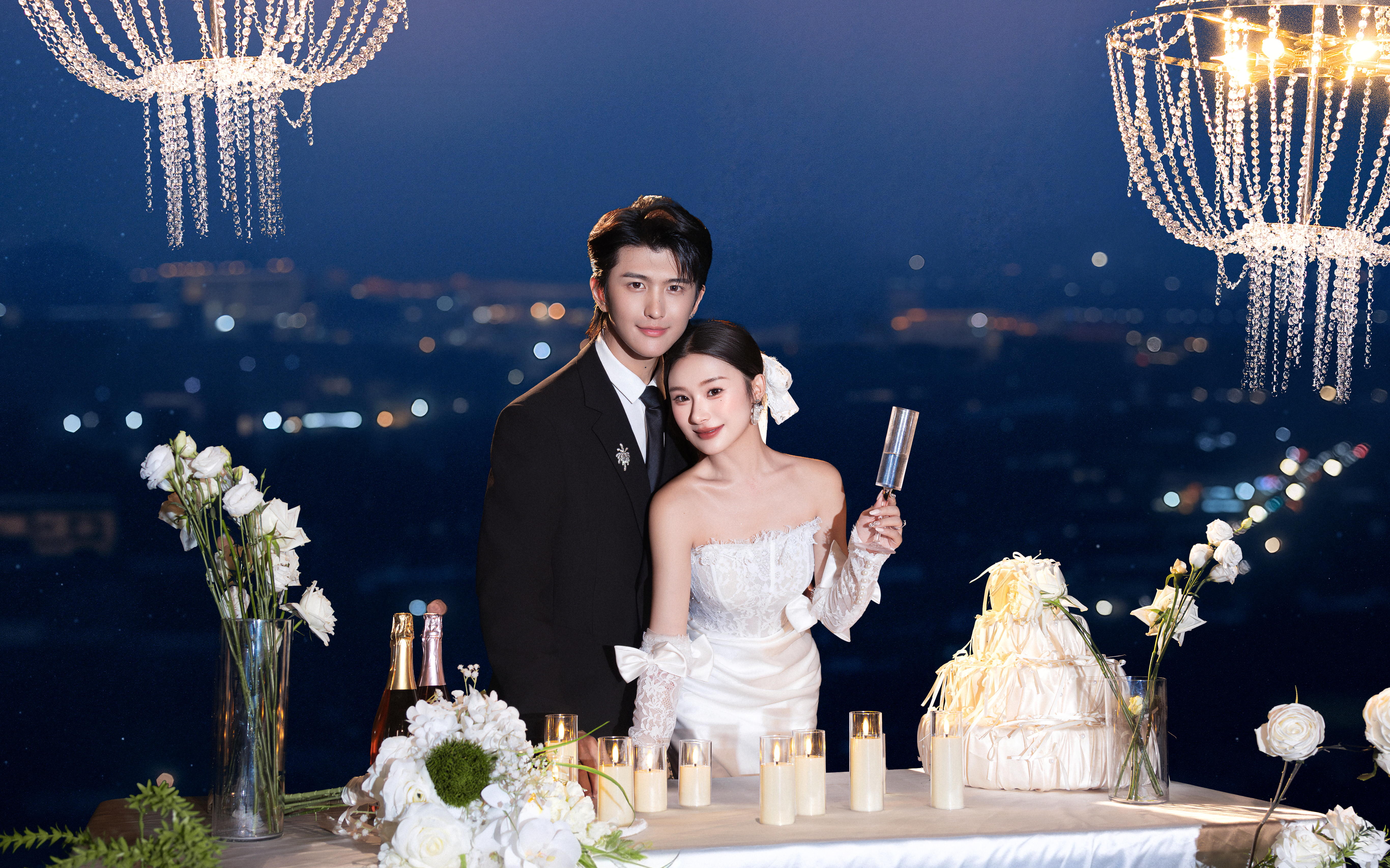 浪漫唯美电影纪实夜景