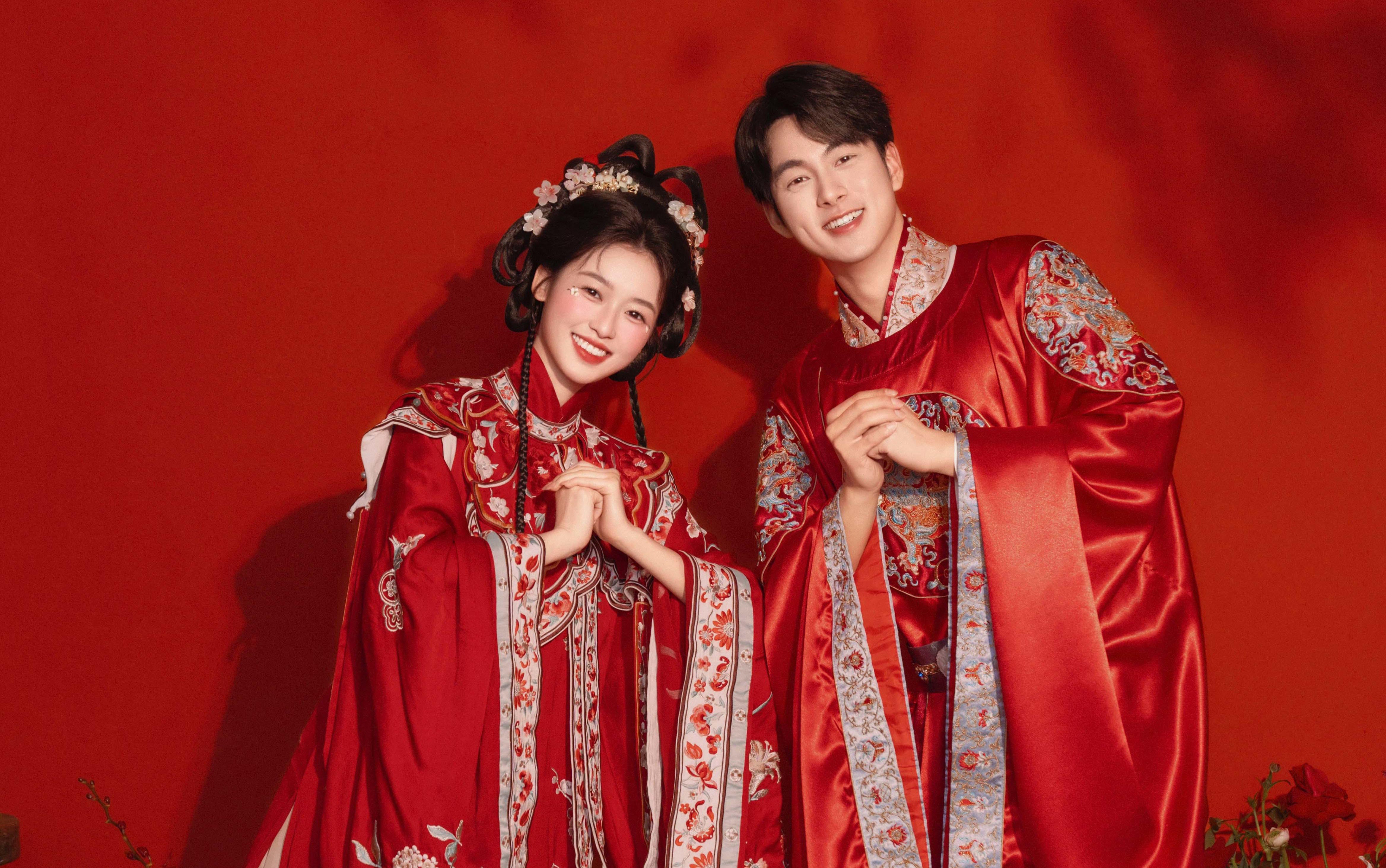 【青梅竹马】给你的仪式感 中式汉服婚纱照