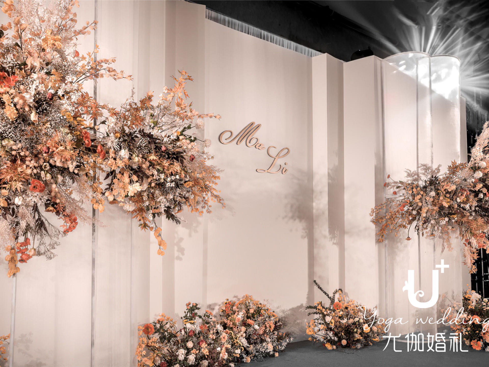 INS风白香槟色婚礼---《驻.心间》