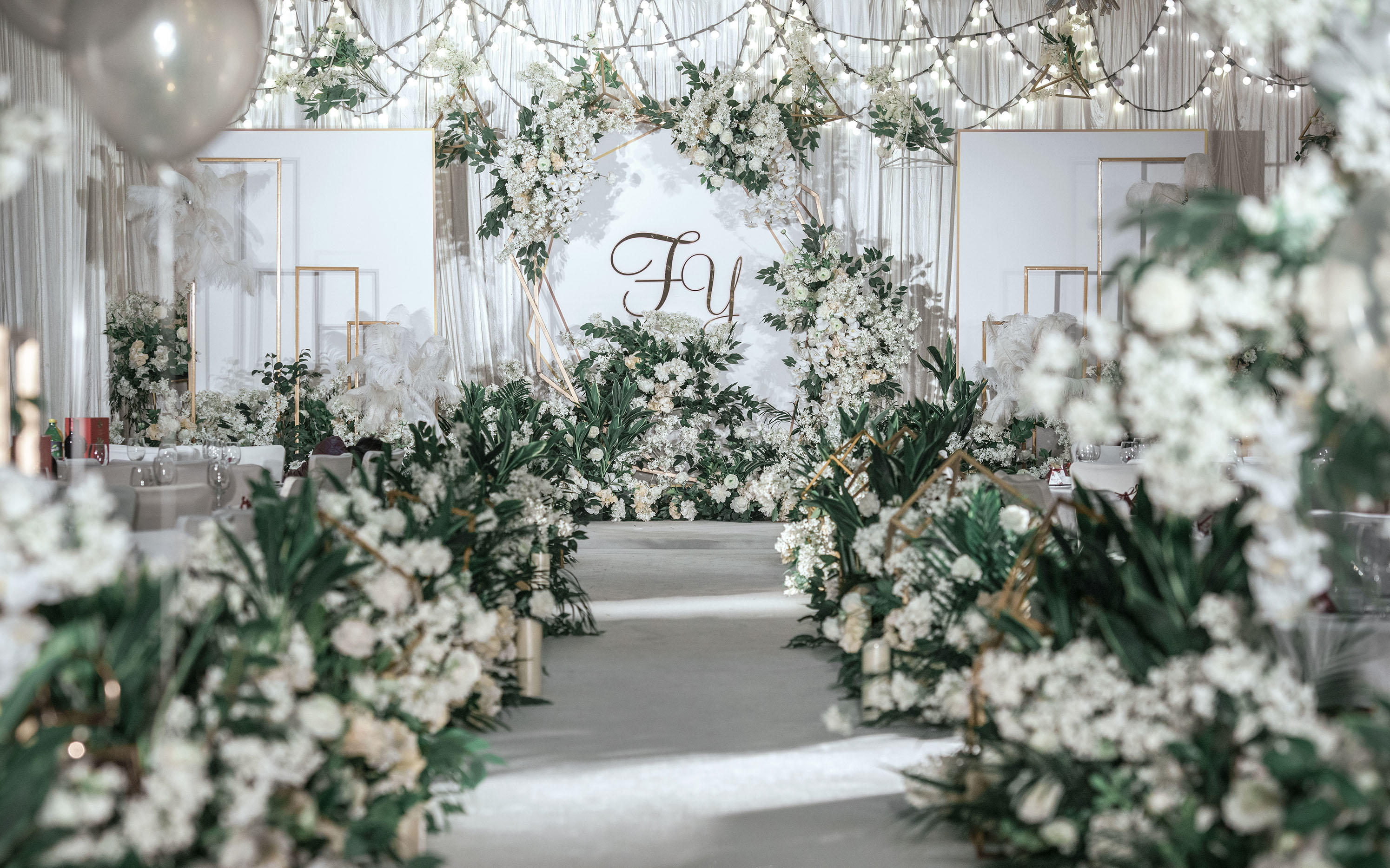 【颜汐婚礼策划】白绿色小清新婚礼12345824