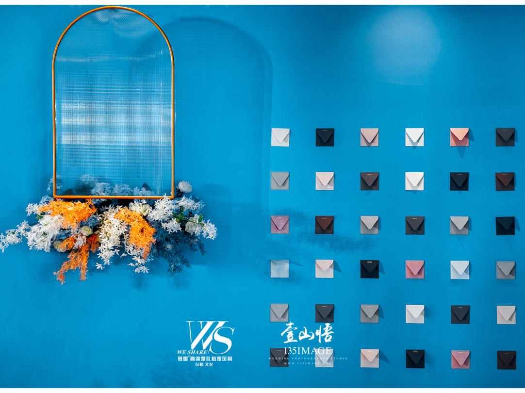 【薇雪婚礼】室内创意奇幻梦境蓝色系宝宝宴