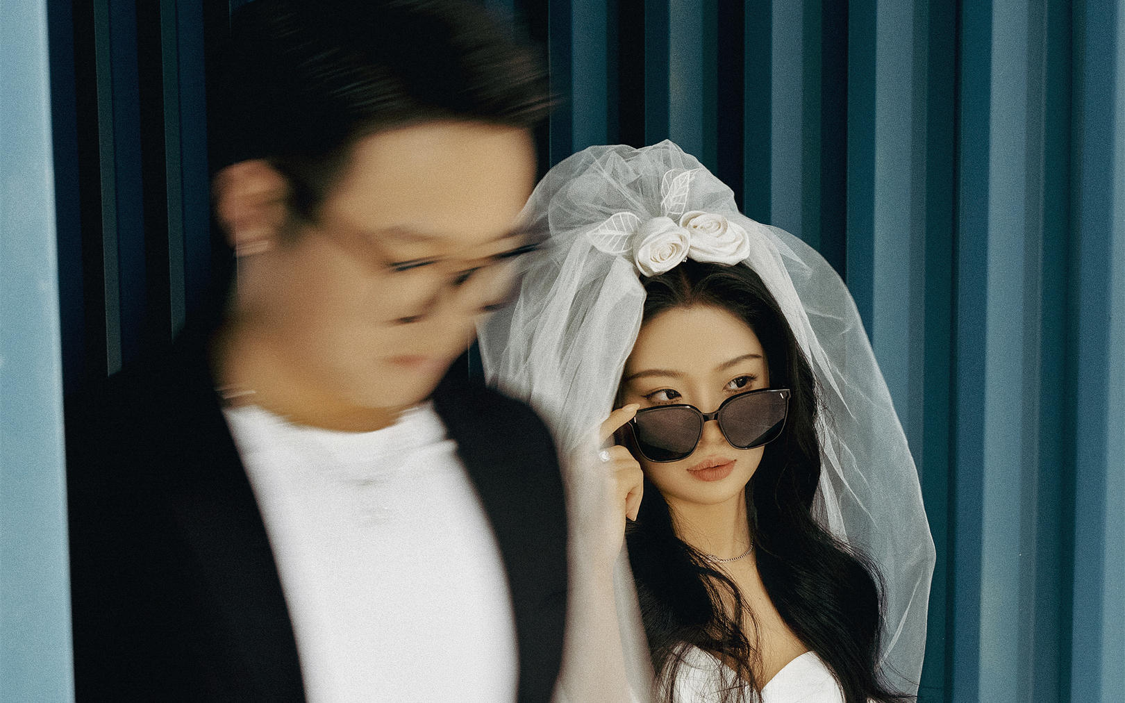 小众个性街拍风婚纱照