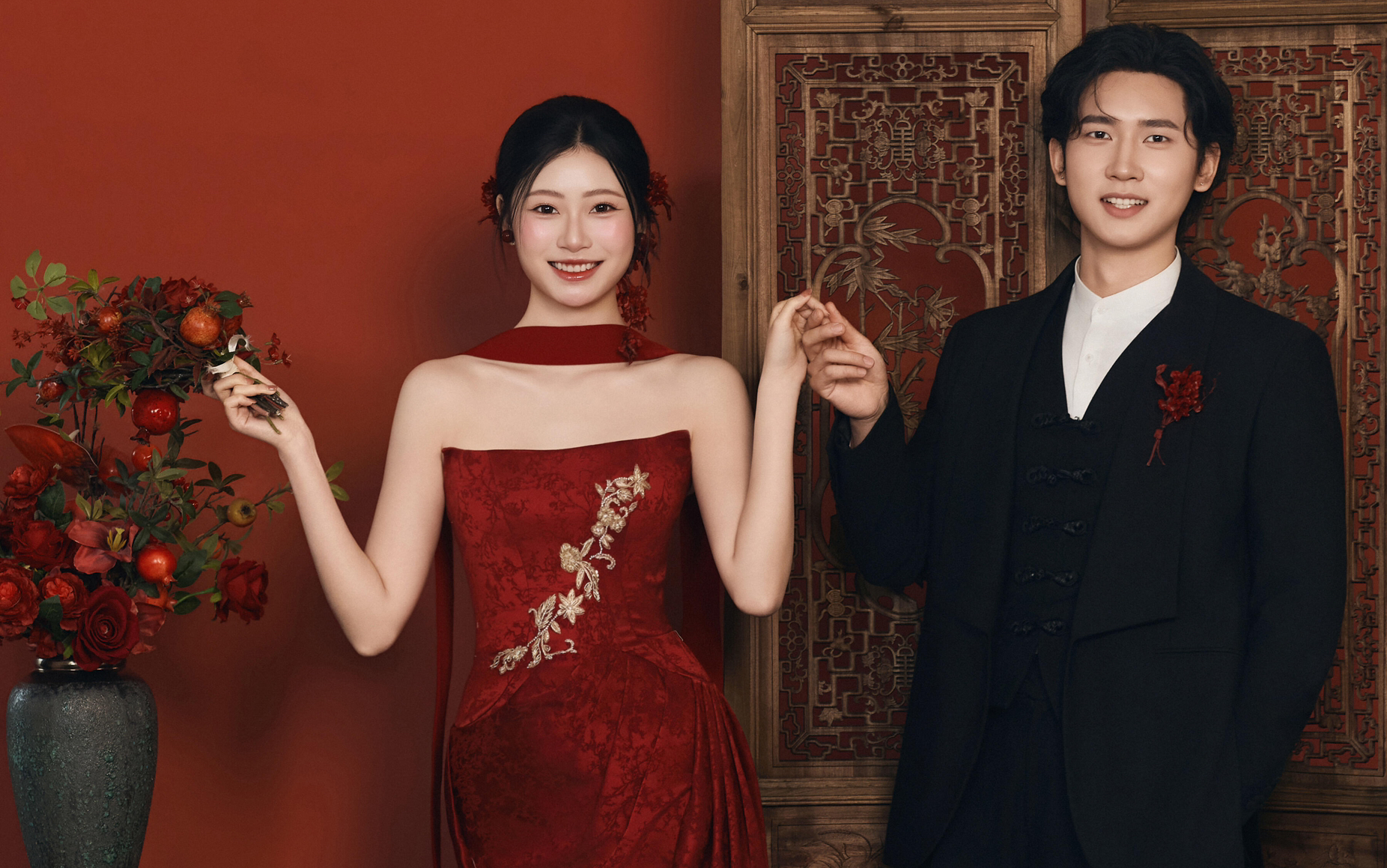 新中式秀禾婚纱照｜焊在相册里的甜