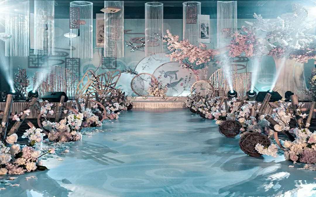 【所谓伊人 在水一方】水蓝色/民国风/新中式婚礼