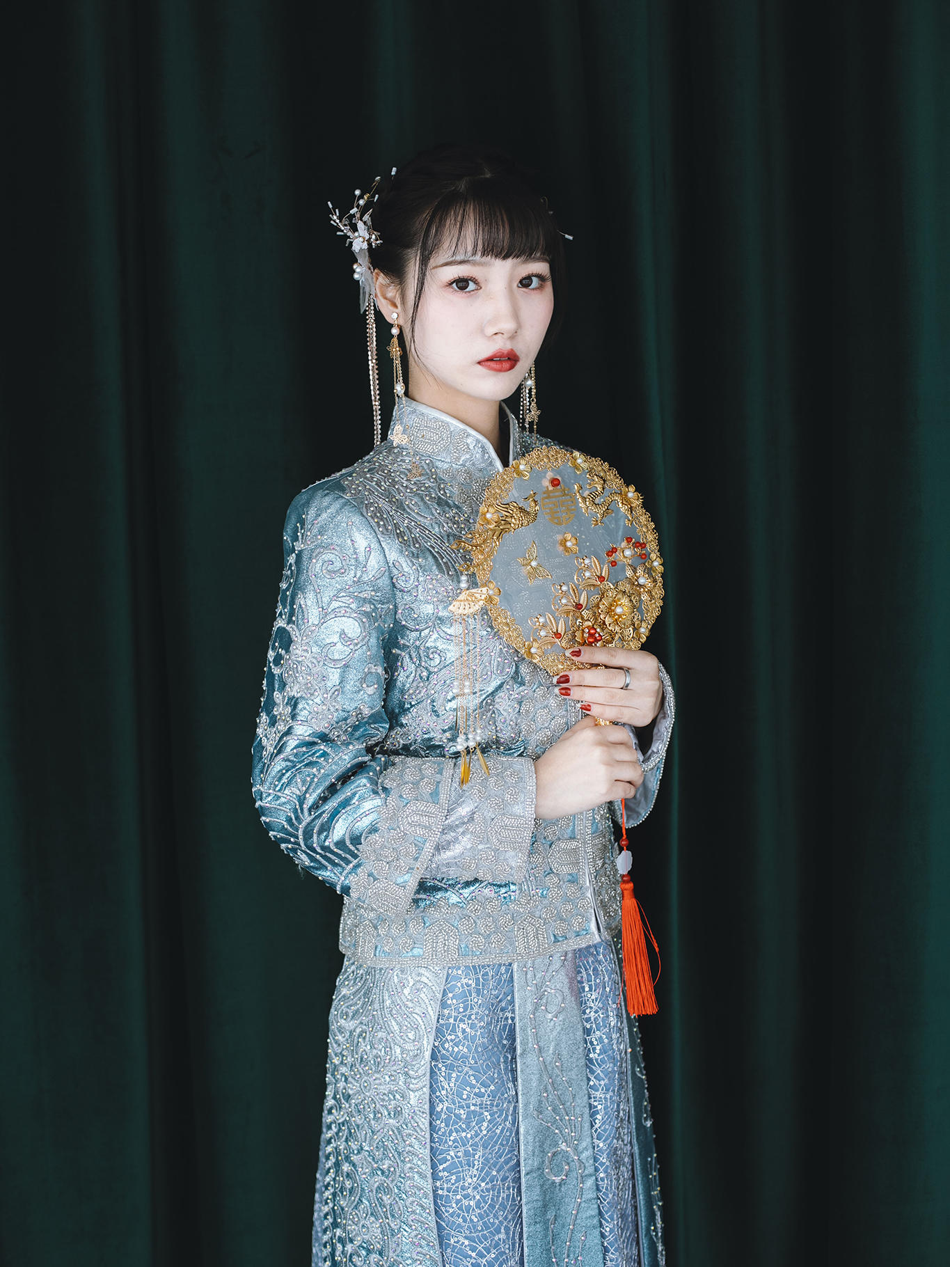 【中式必选2件套】中式嫁衣+伴娘服