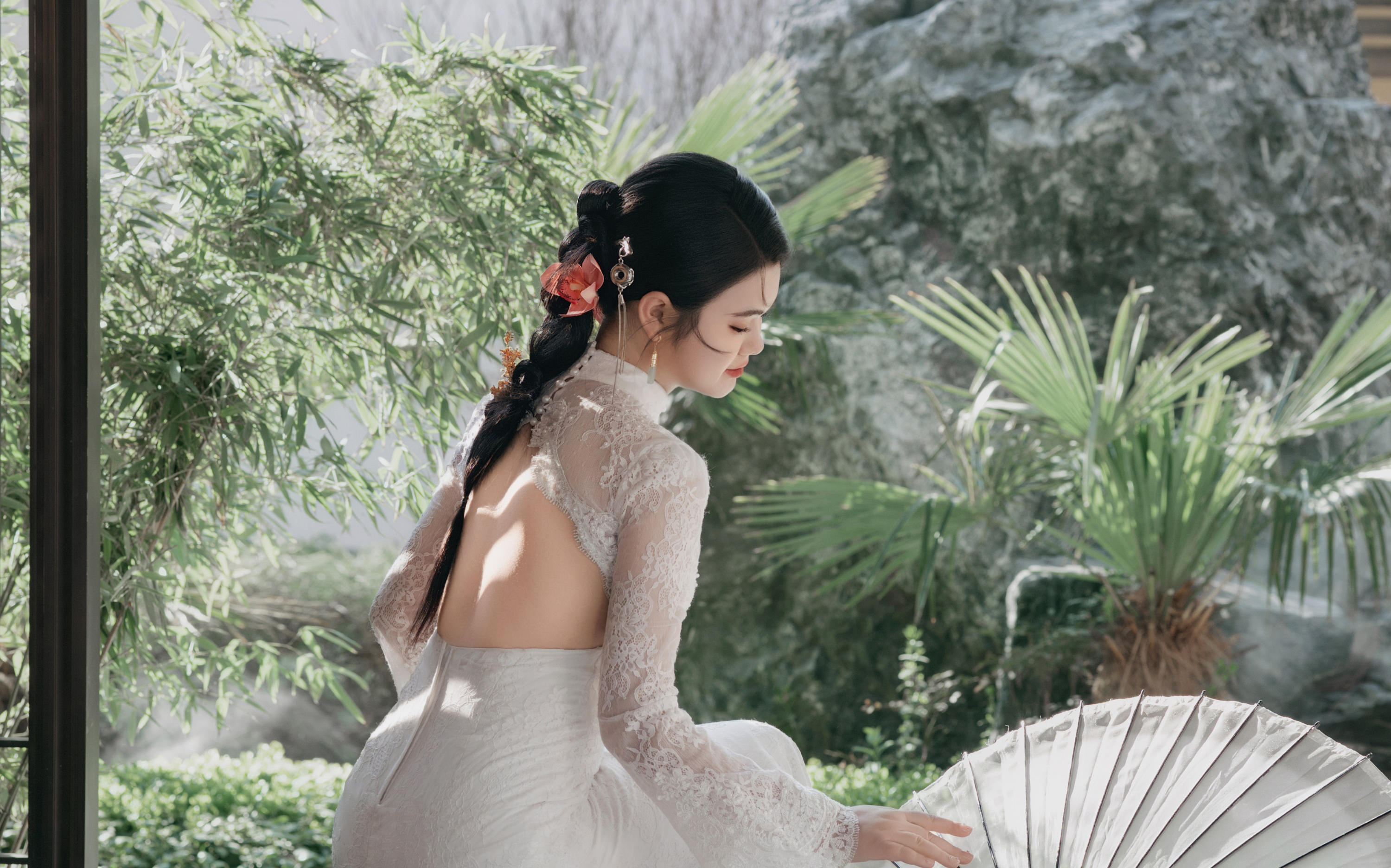 【壹家摄影】菏泽有自己的新中式园林婚纱照