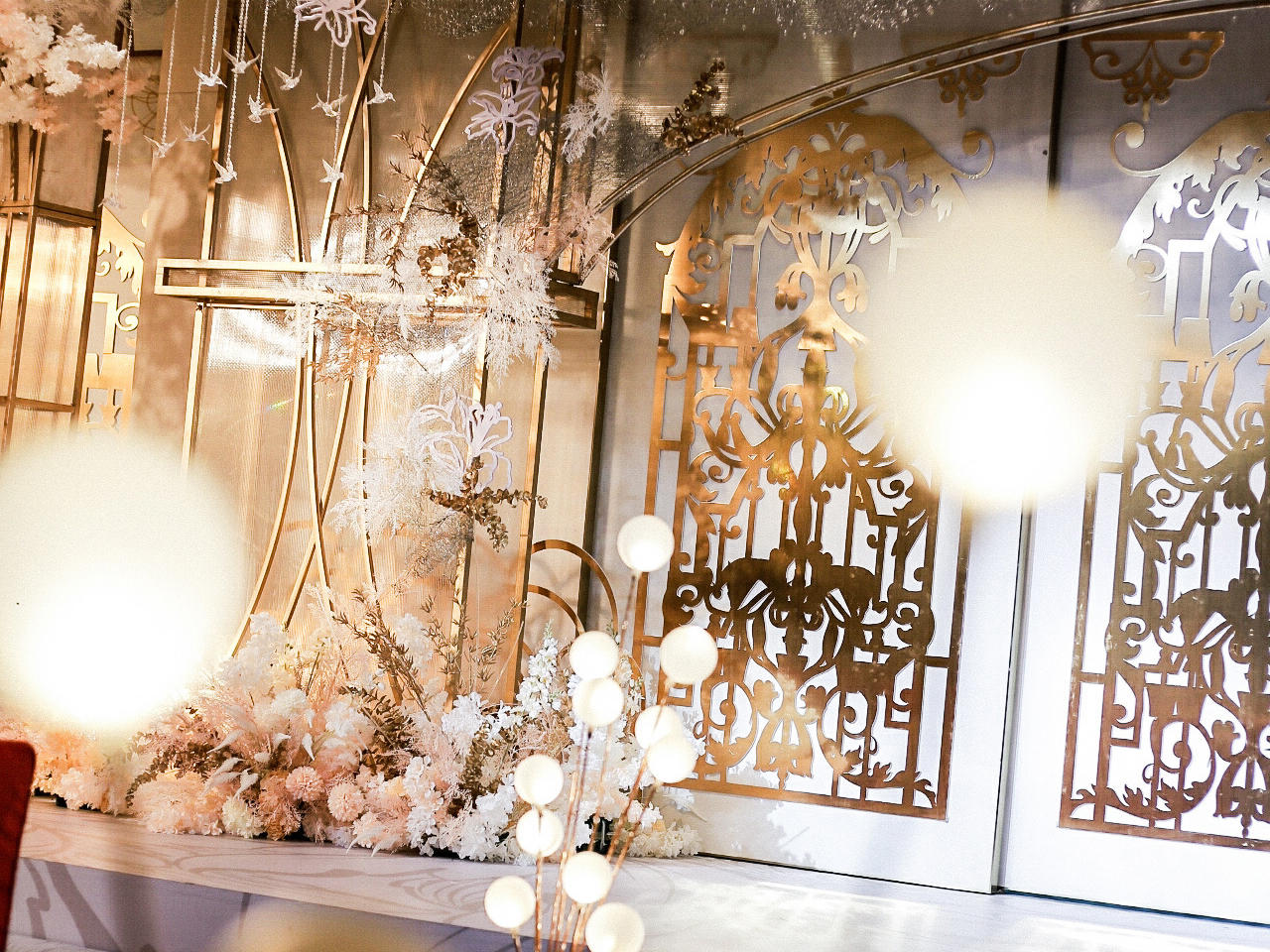 梦幻香槟欧式主题布置（四大加灯光，场地布置）