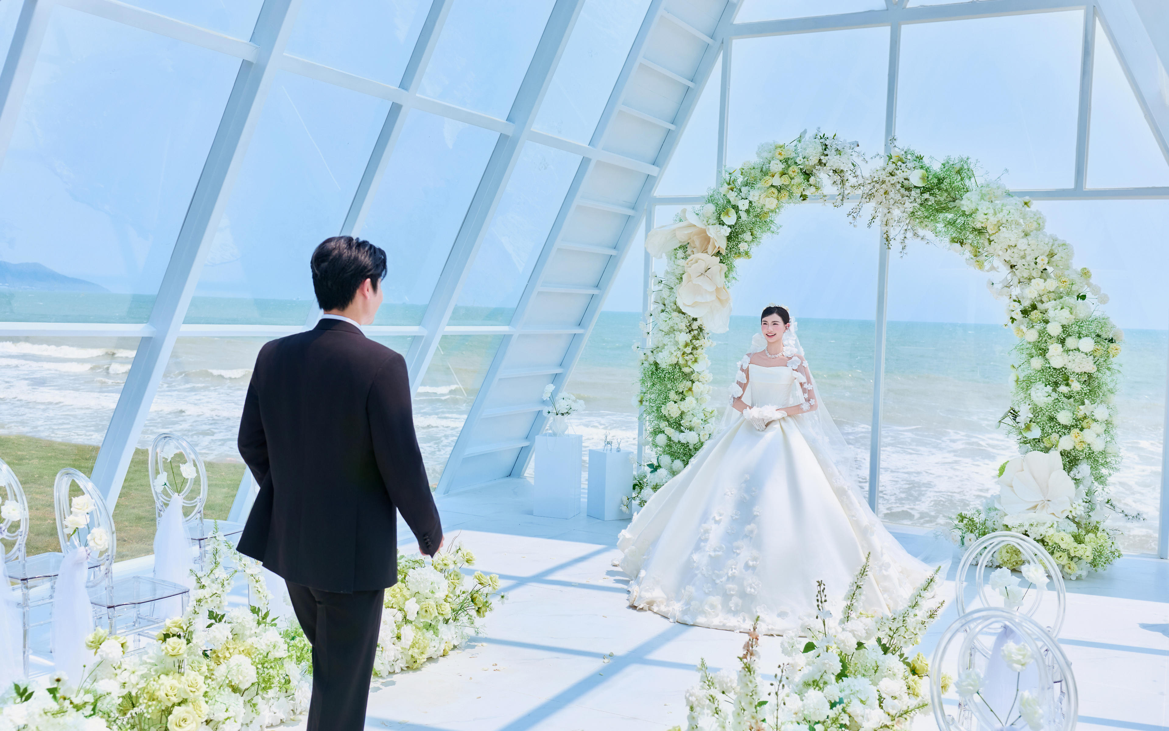 【法式印象】三亚大小洞天水晶教堂婚纱照 圣洁浪漫