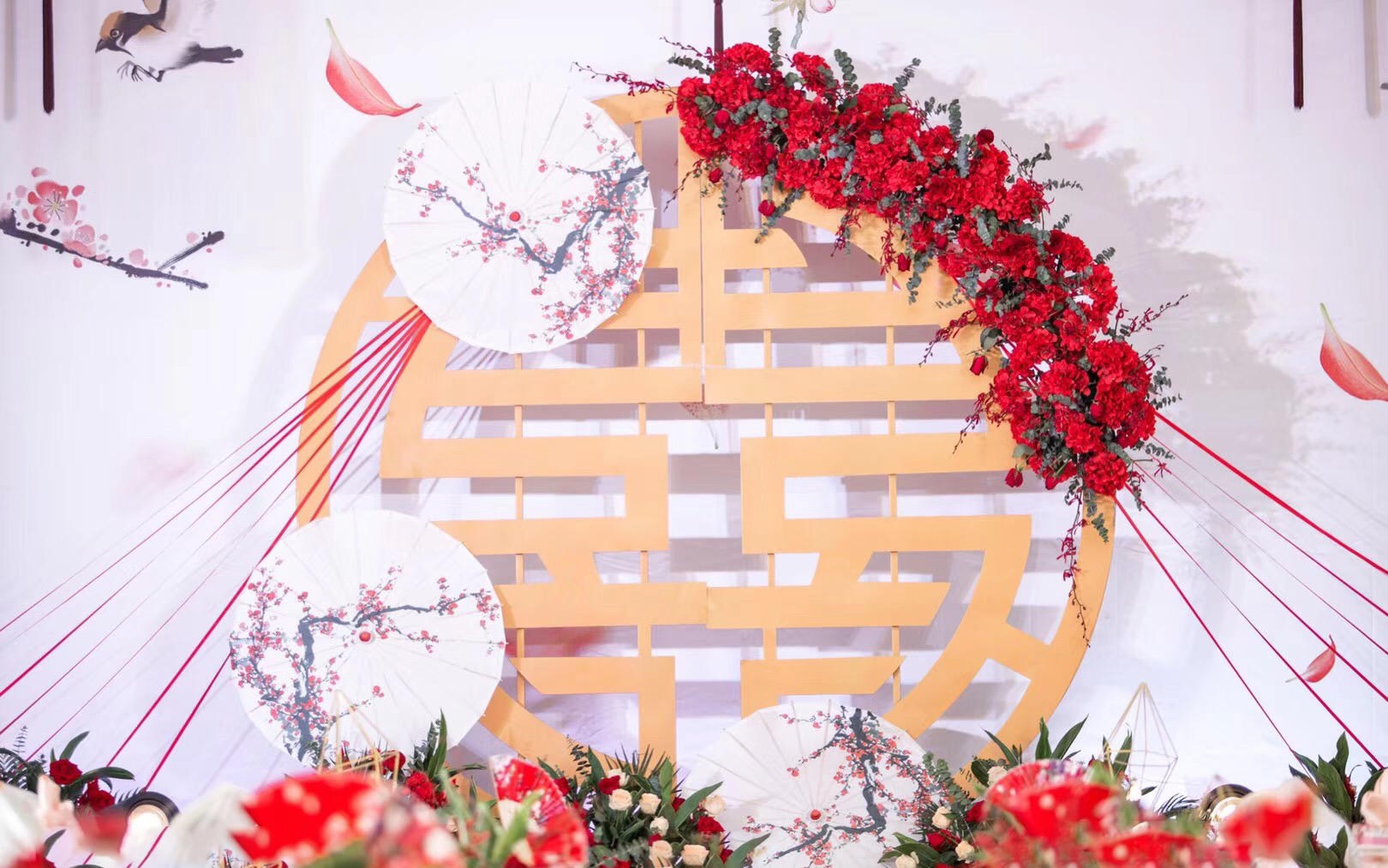 典雅新中式风格镜面T台超靓丽