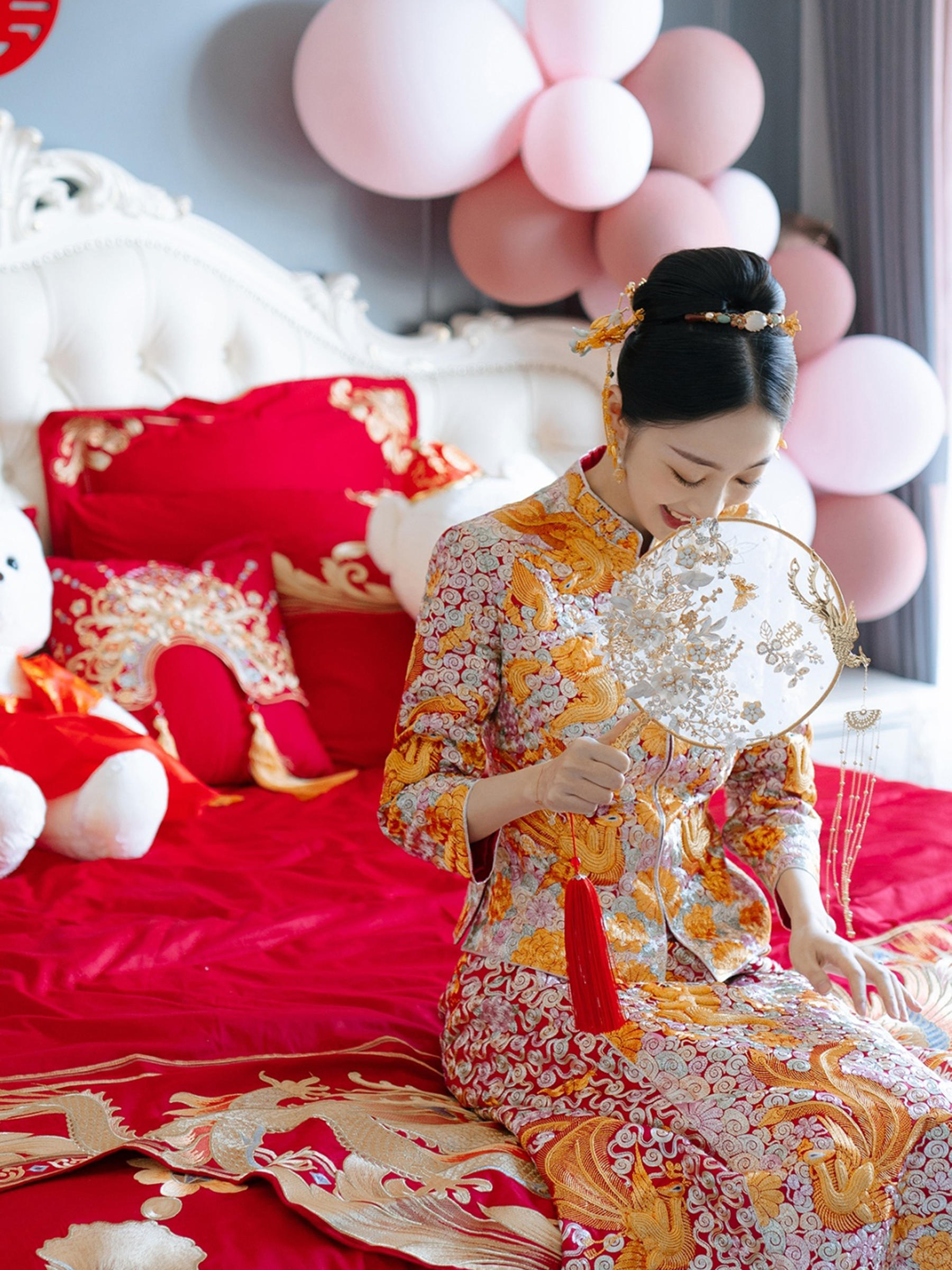 新娘当天妆造