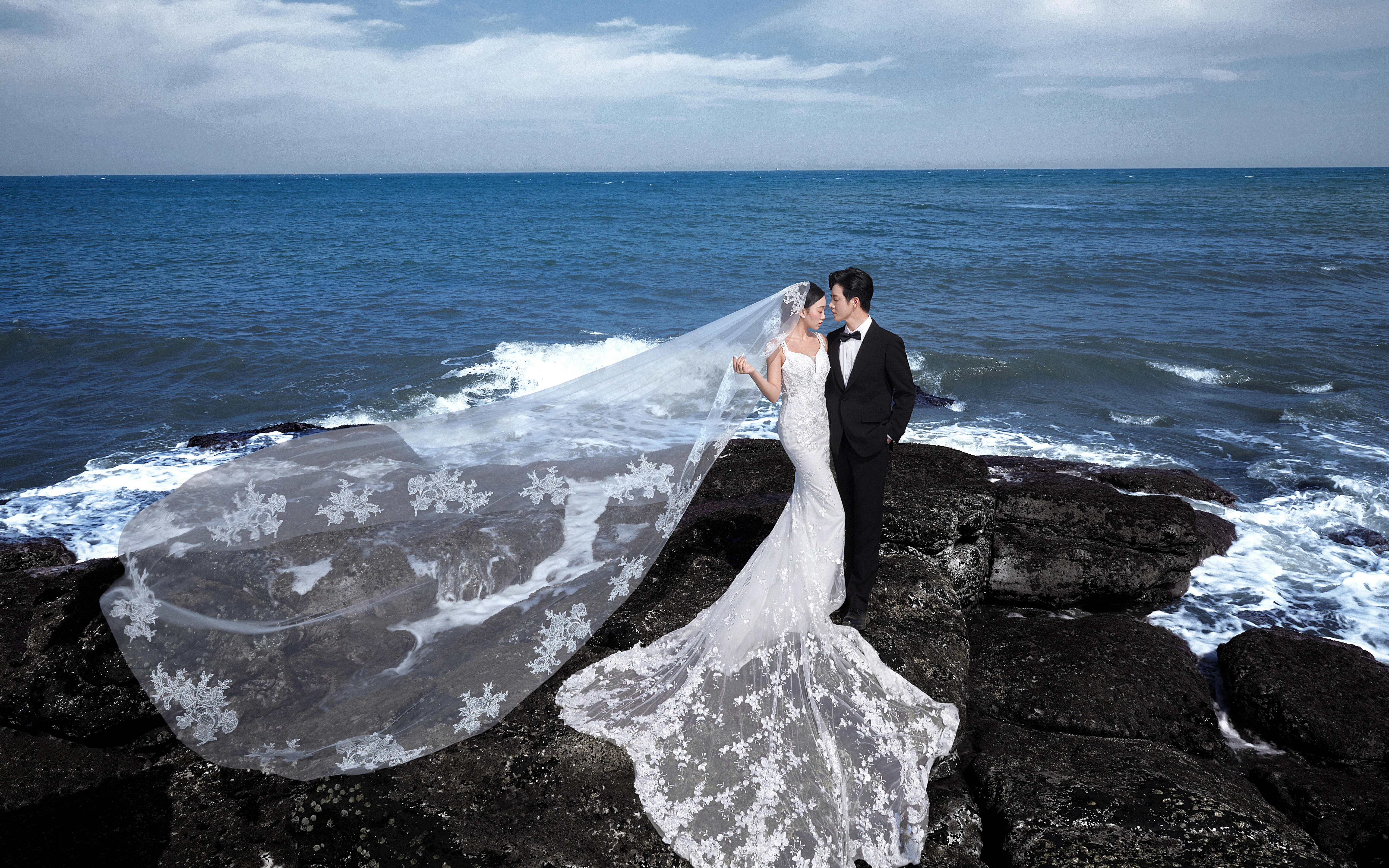 【海边婚纱照 】