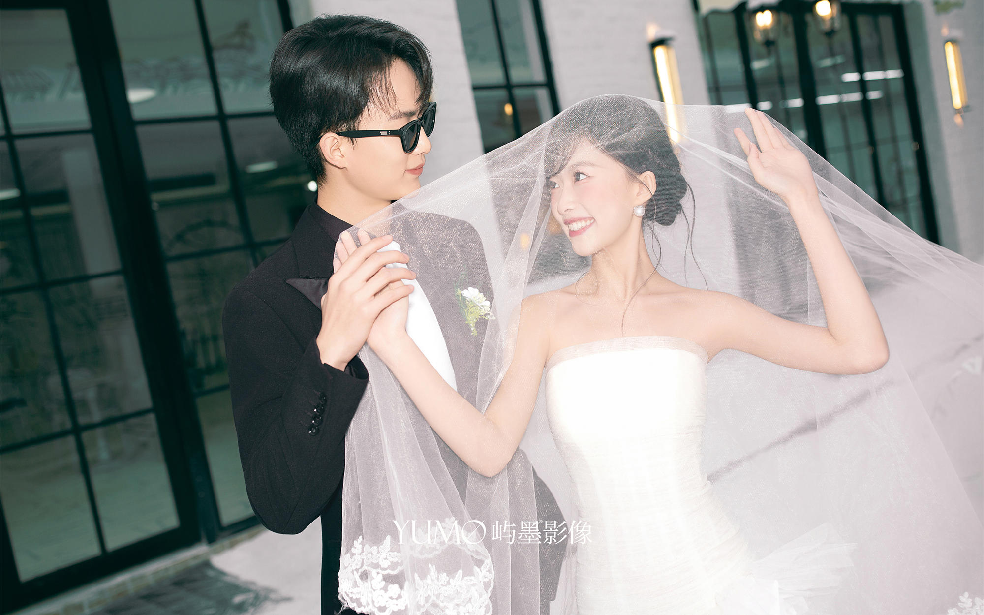 屿墨影像｜雪景婚纱照｜美到next level！