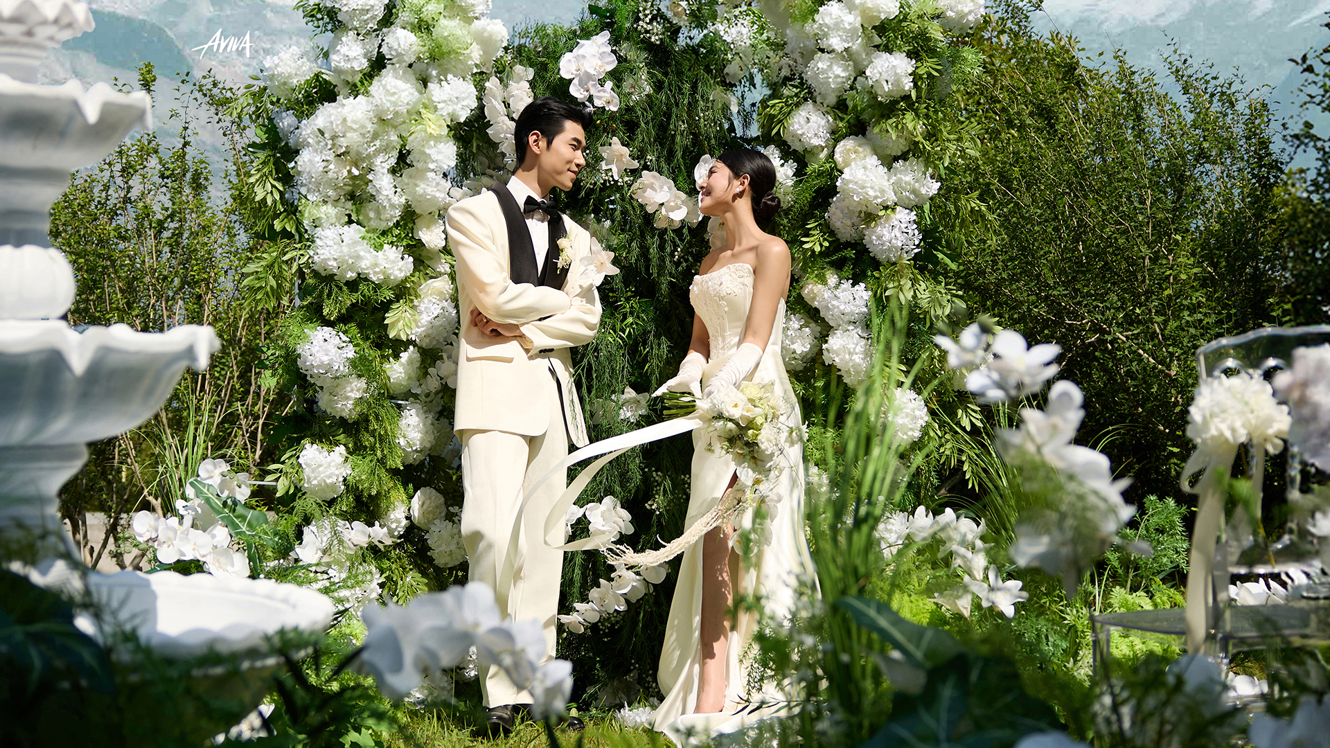 【店长推荐】光影艺术下的盛大仪式感婚纱照