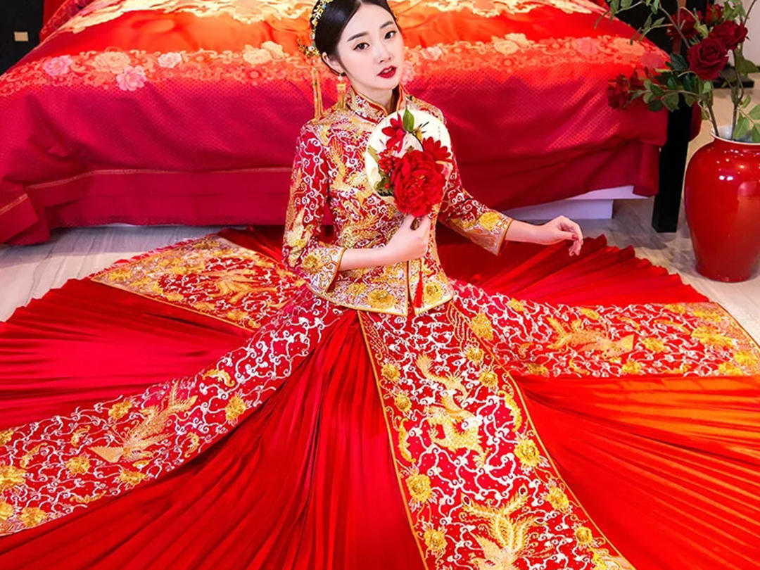 【缪斯婚纱】设计款秀禾/超值出售