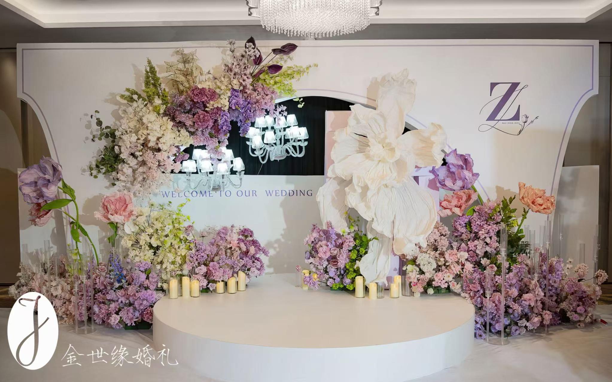 金世缘|花仙子，花园风婚礼布置~爱惨了