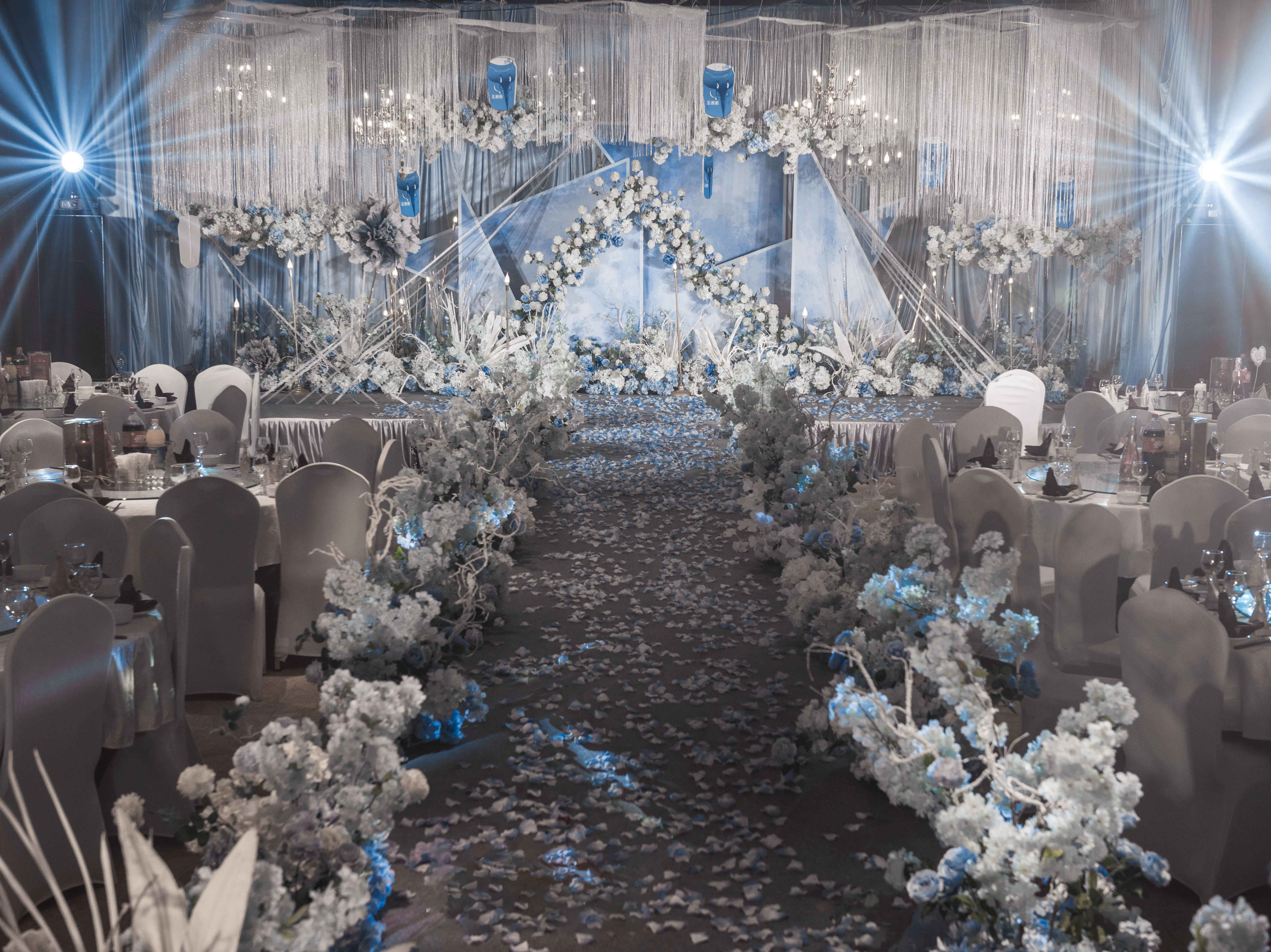 【盛世良辰】创意主题婚礼 双机位 是你想要的蓝色