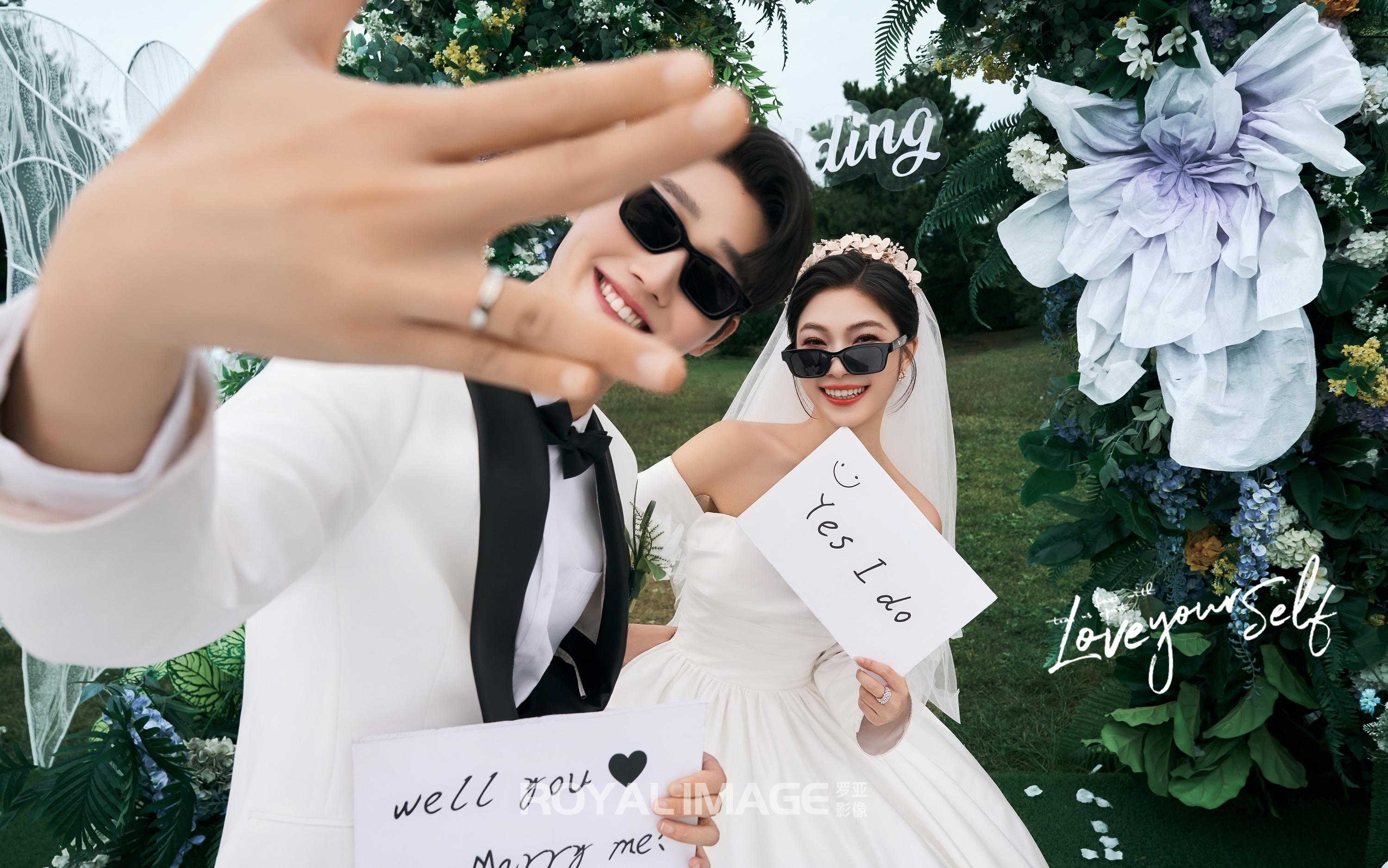 在太原拍?目的地婚禮主題婚紗照??簡直太美辣