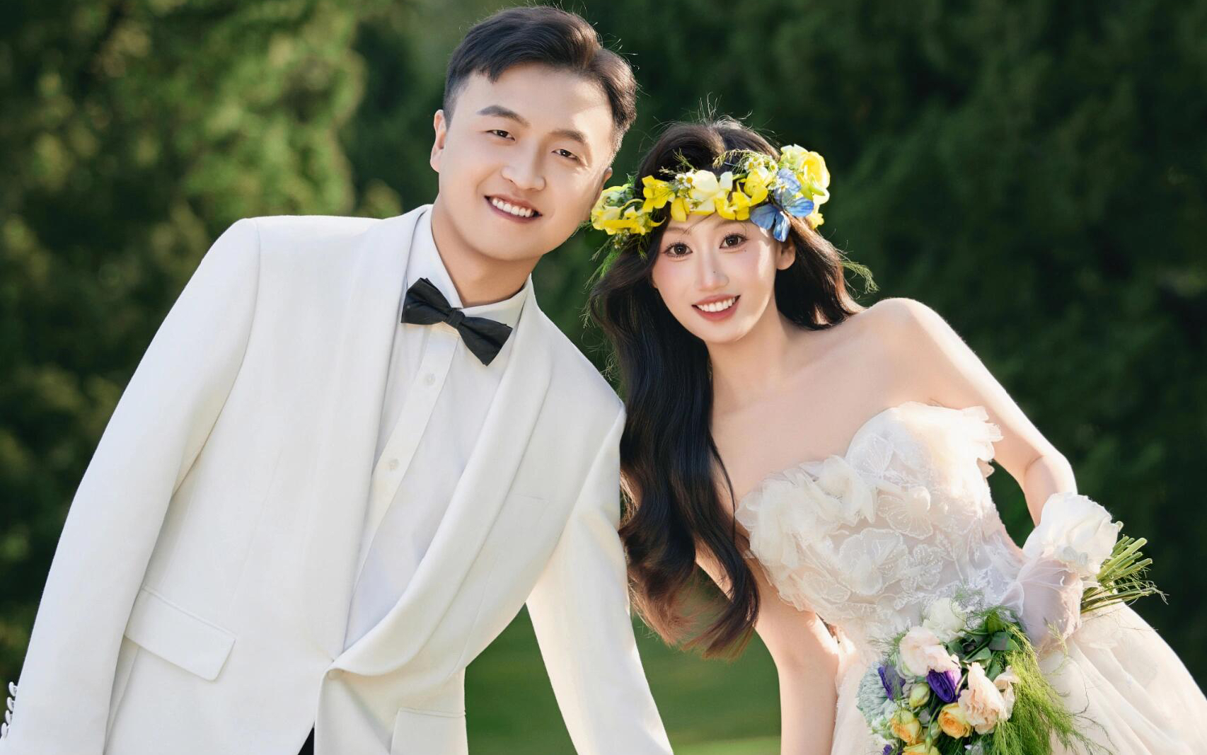 草坪系列客片欣赏！石家庄婚纱照必选商家