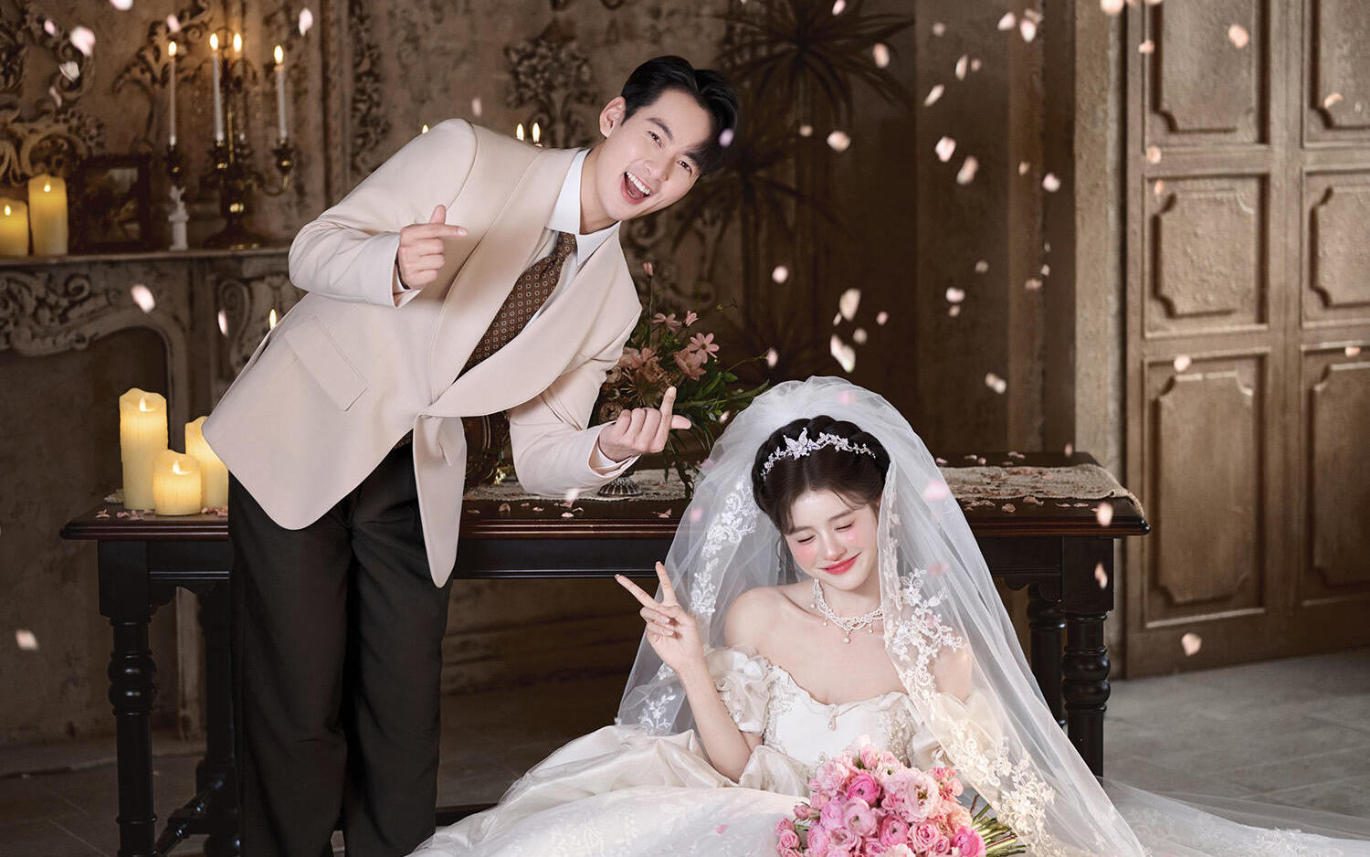 小富婆嚴(yán)選??魚尾婚紗照輕松拿捏貴氣千金感