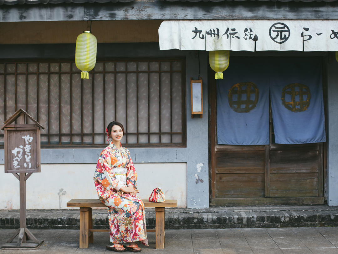 广州佛山禅城南海顺德日系和服浴衣汉服室外写真摄影