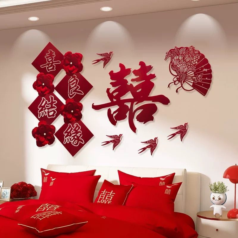 结婚闺房娘家卧室装饰 简单大方