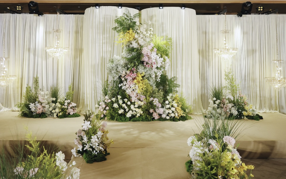 韩式婚礼/简约婚礼/成都婚庆布置