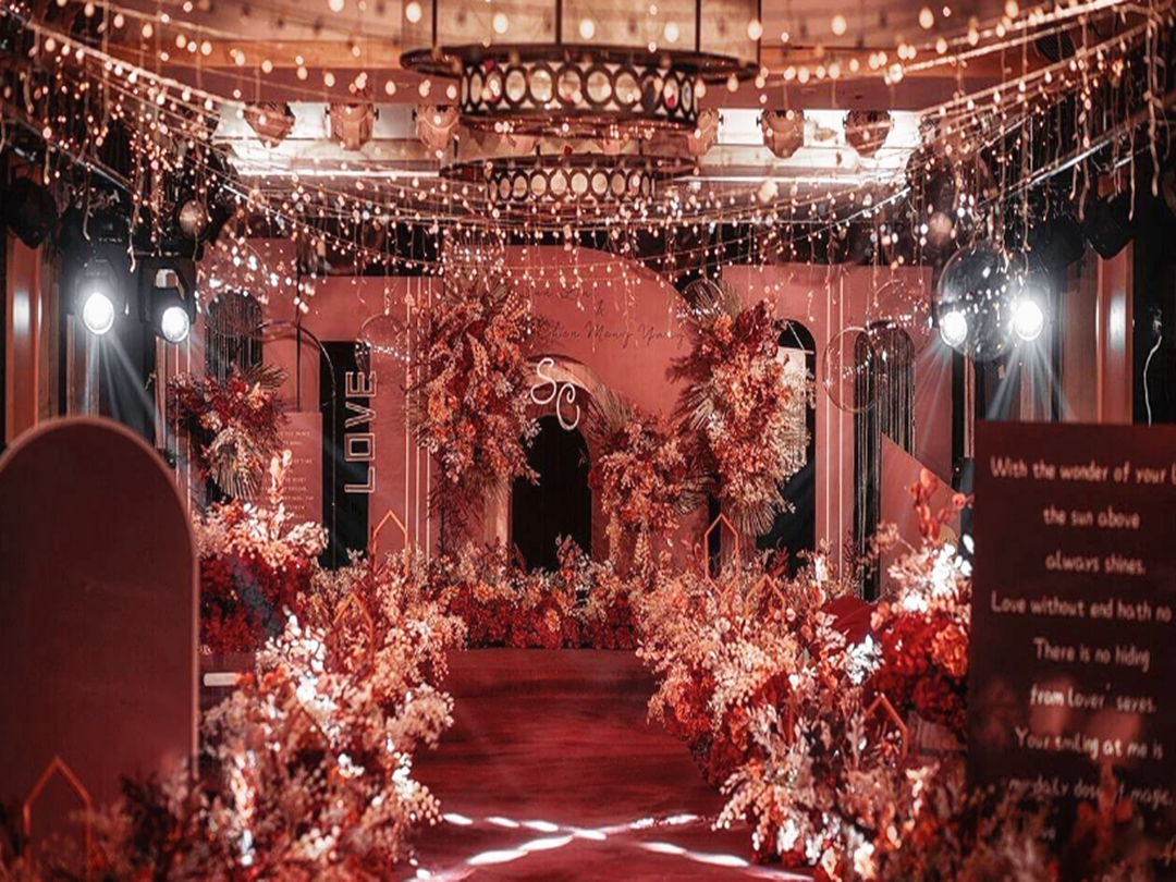 【滕州久久婚庆】2021款红金色系婚礼