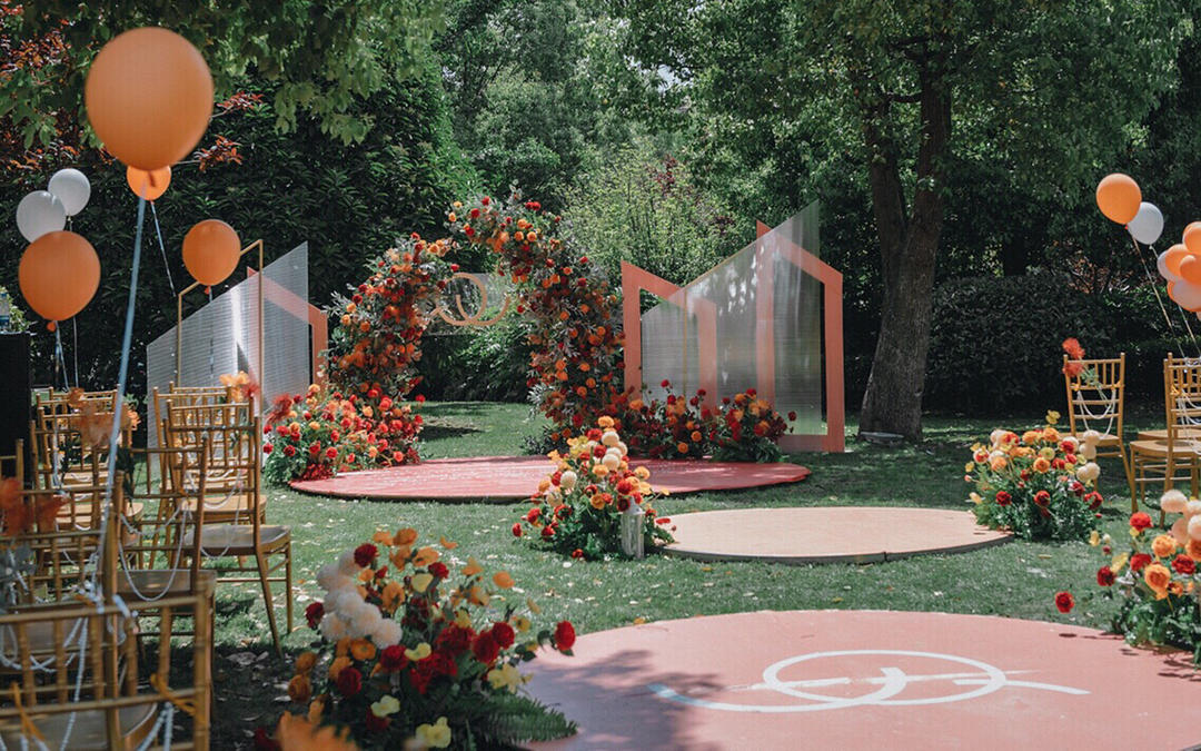 【芮恩婚礼】活泼橘  《户外   尘世》 婚礼