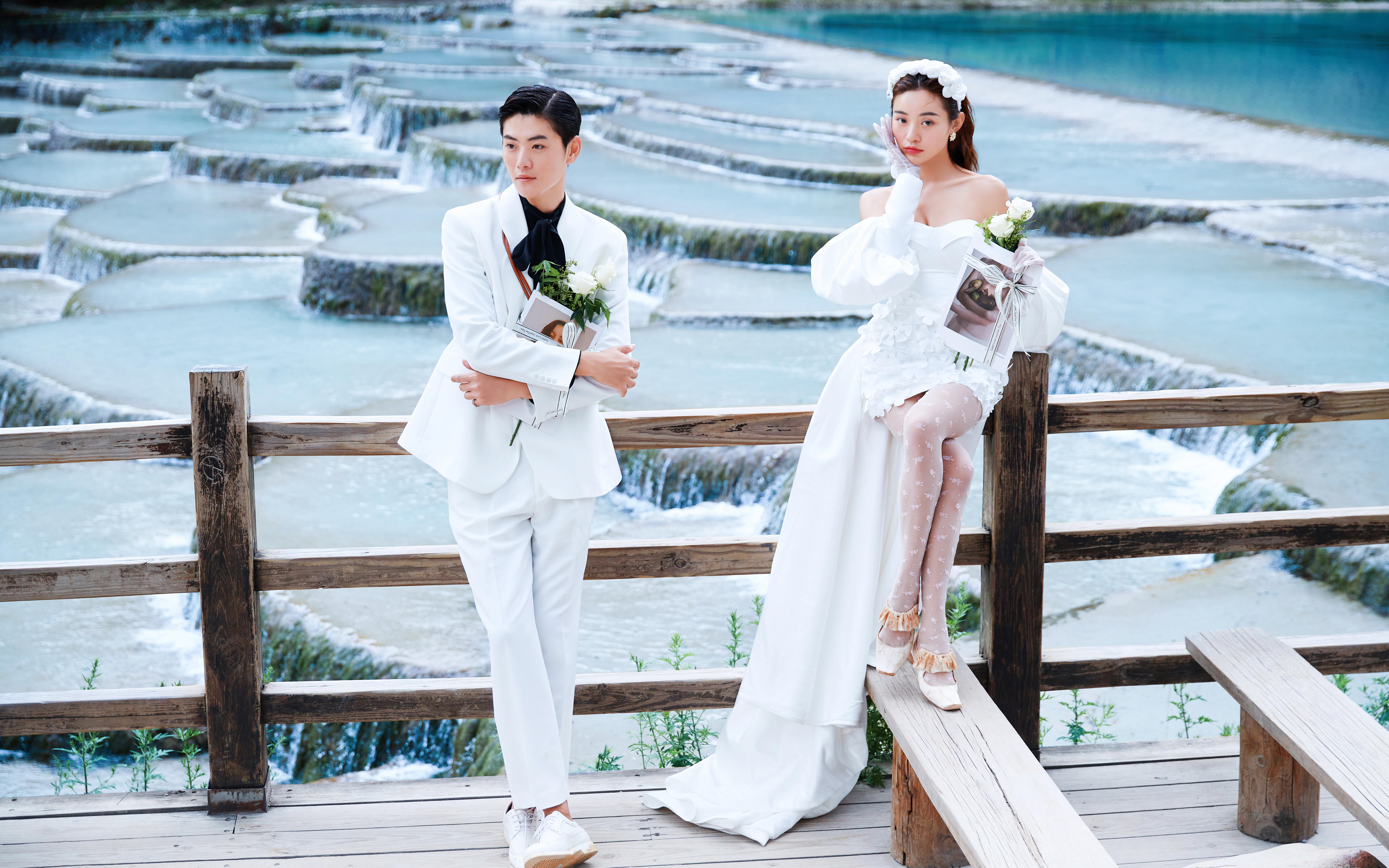 在上帝打翻的调色盘里  定格永恒的浪漫