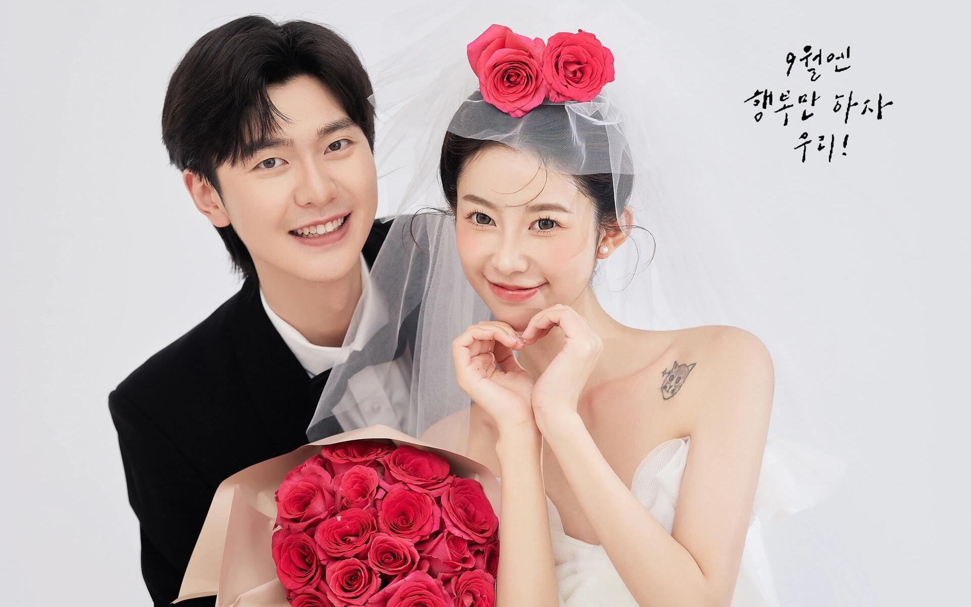 【韩式系列】ins同款甜美韩式婚纱照，一整个心动