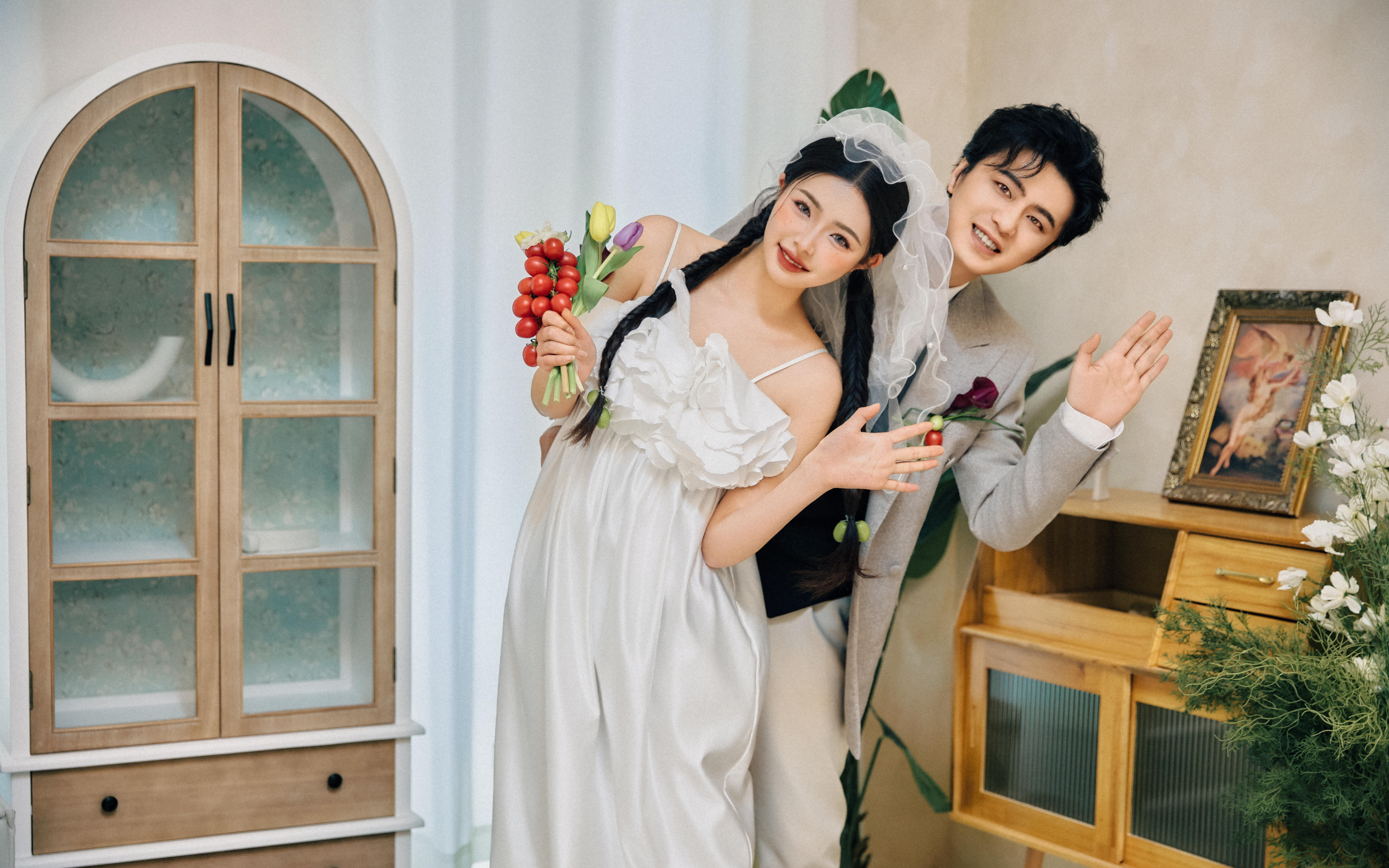 客片分享 | 韩系ins风婚纱照也太甜了吧❗