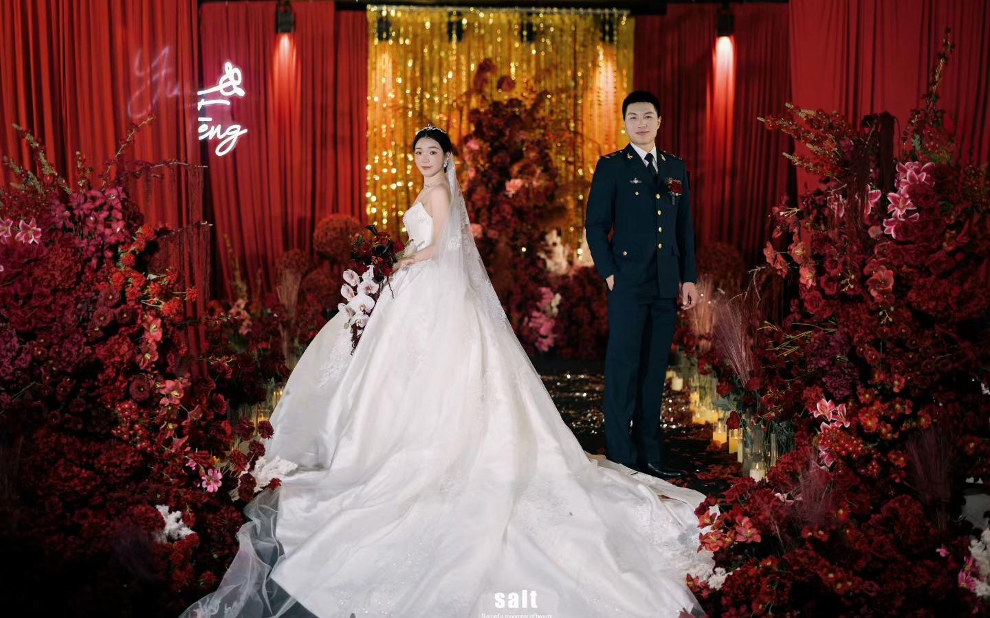 【忆江南】礼堂婚礼真的太美了	