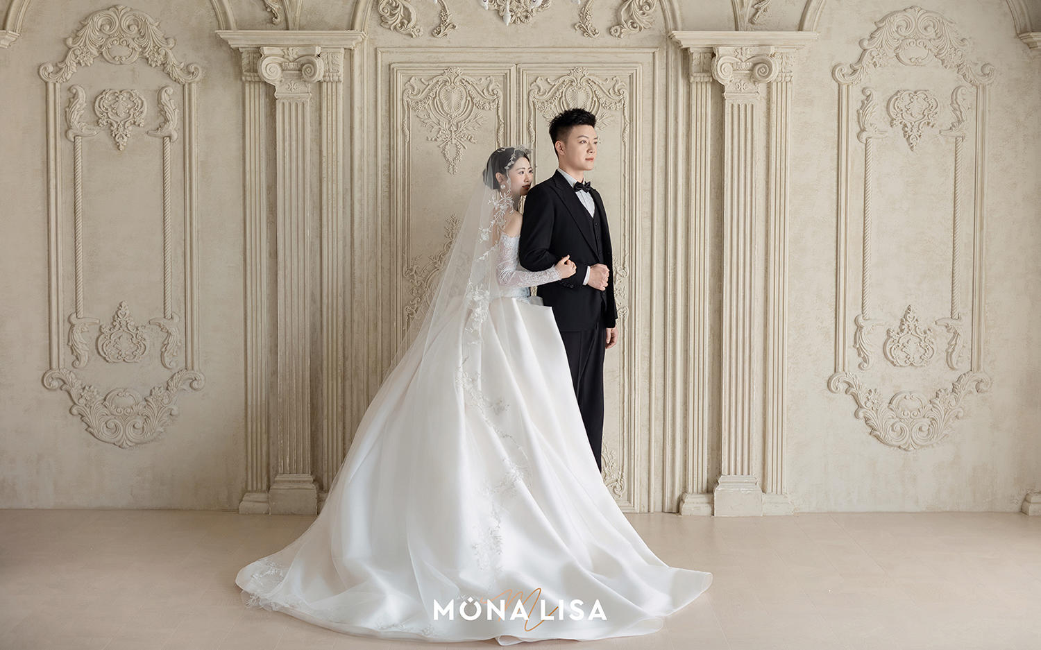 ?室內宮廷風婚紗照高級感直接拉滿