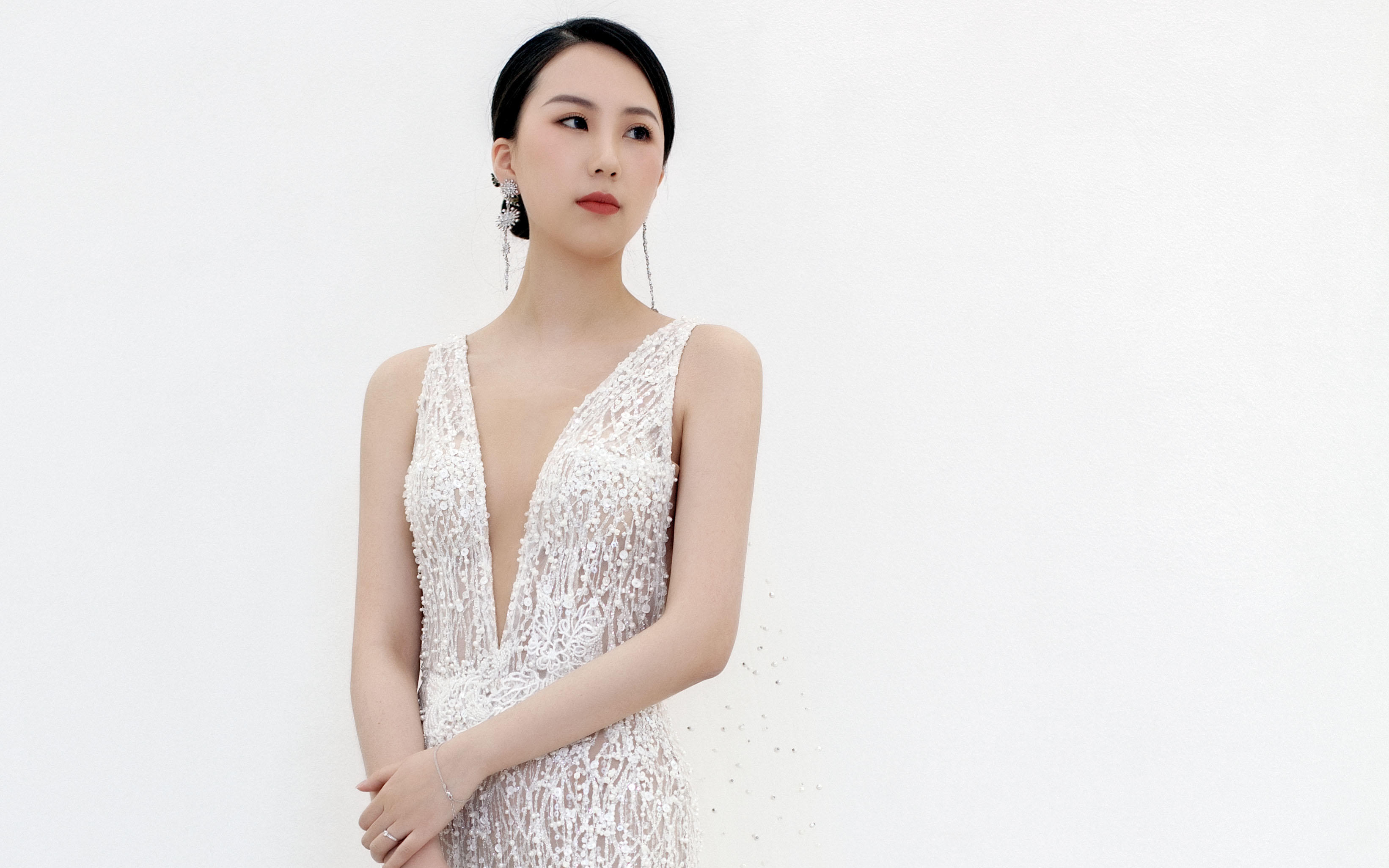 Bridal Queen · 珍珠鱼尾斗篷