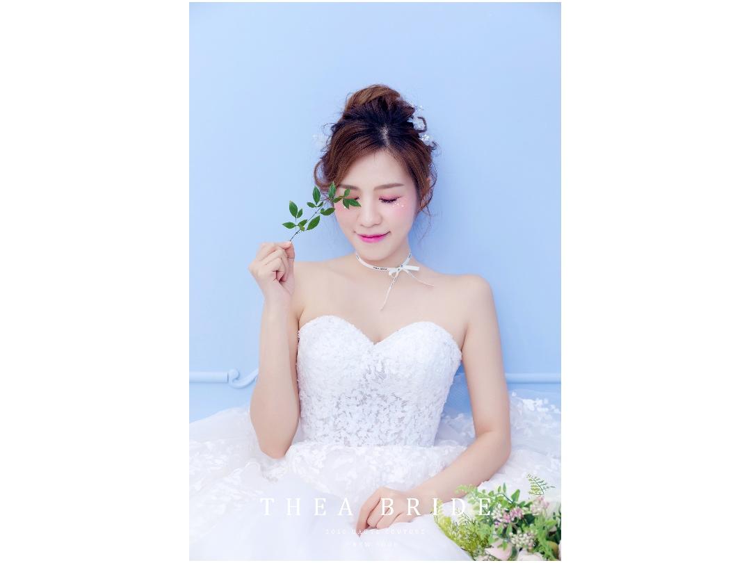 THEABRIDE皇家公主三件套主纱+礼服+中式