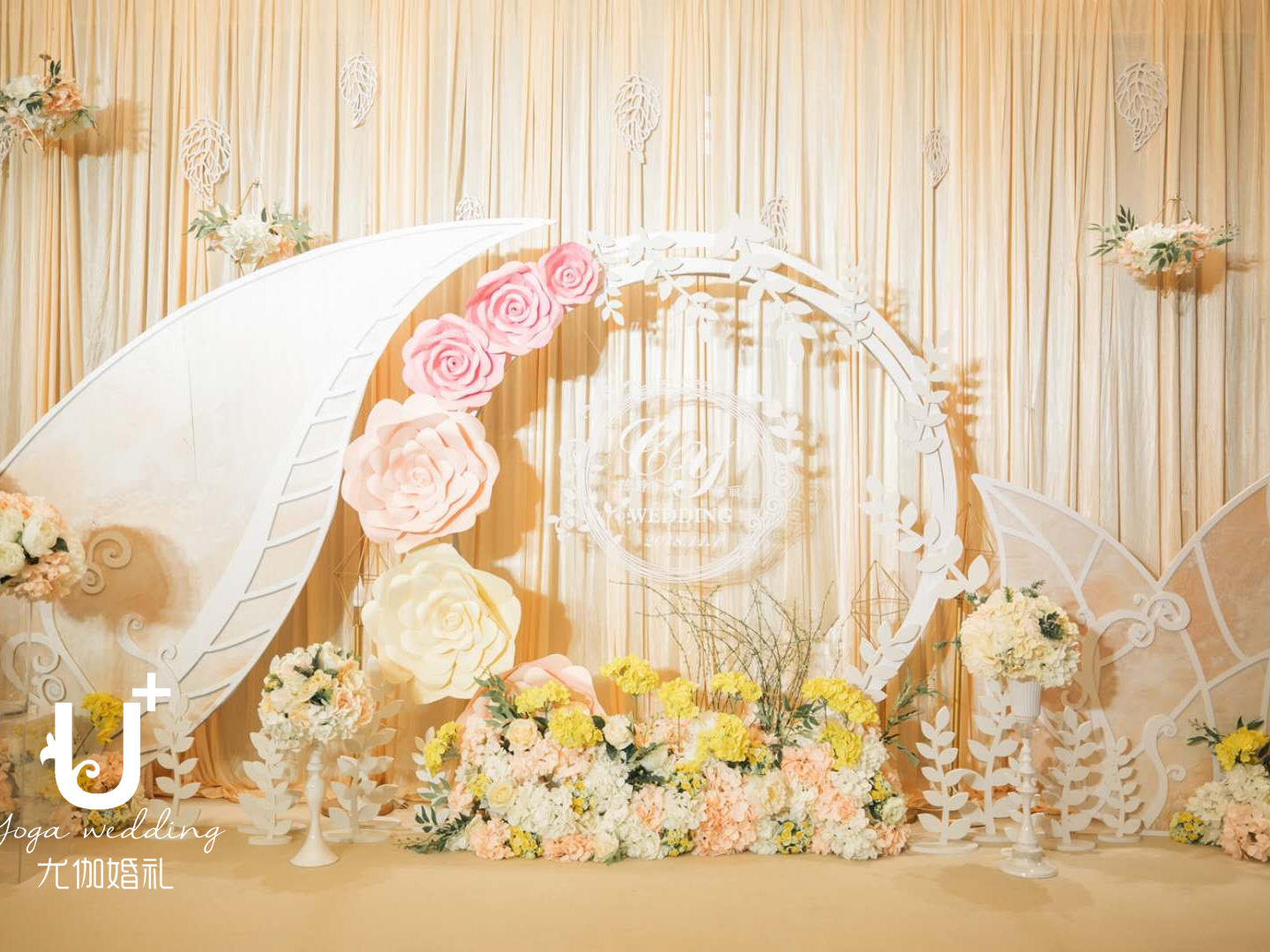 香槟色系 清新婚礼--《朝与暮》