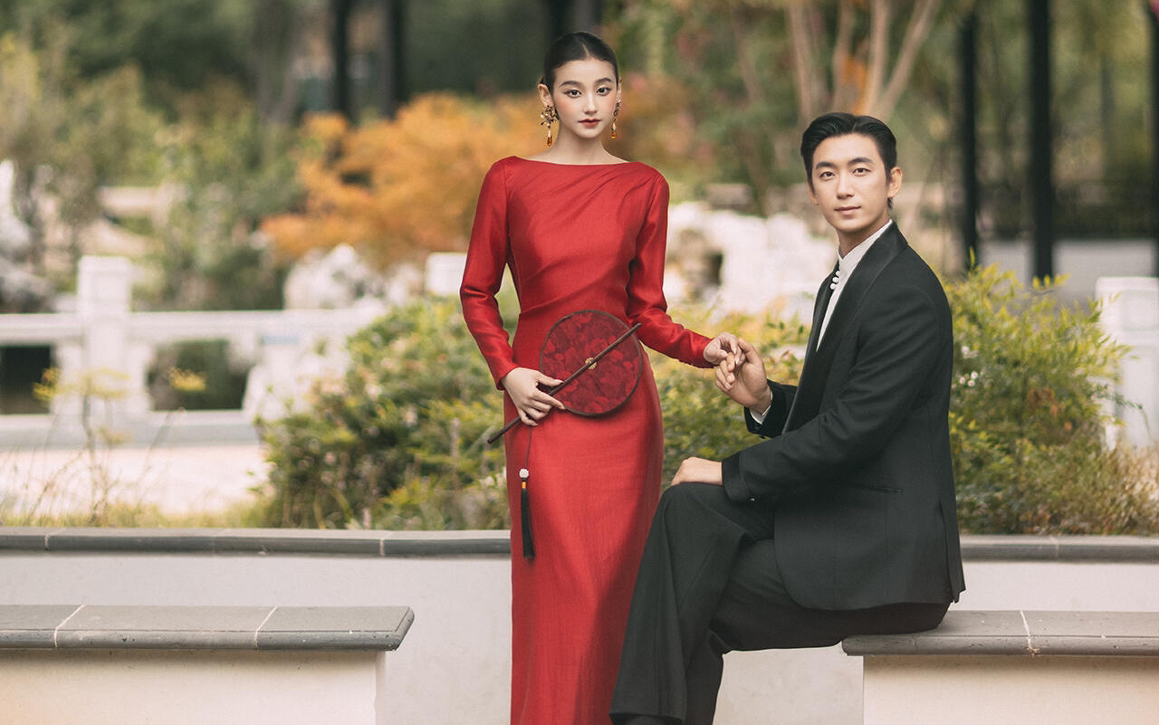 东方美学的浪漫｜园林婚纱照才是巅 峰