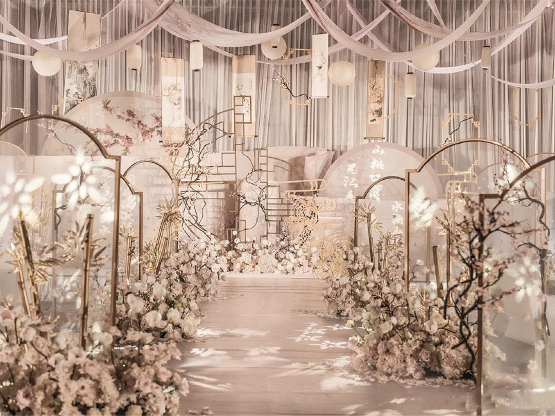 《江南》香槟色系新中式婚礼