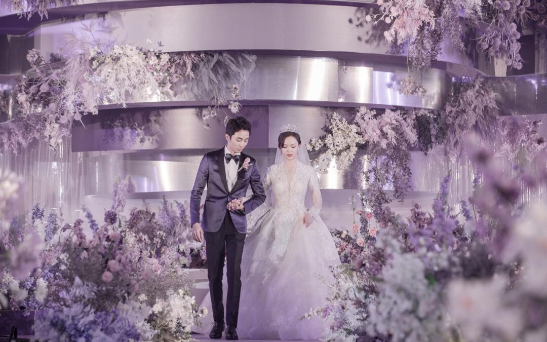 【萧山埃菲尔婚庆】香槟白梦幻婚礼