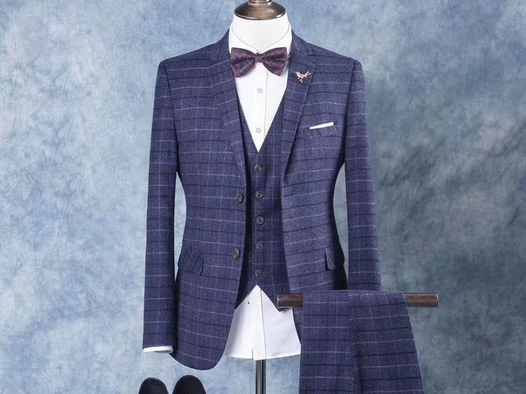 高端新郎、伴郎、年会西服8件套