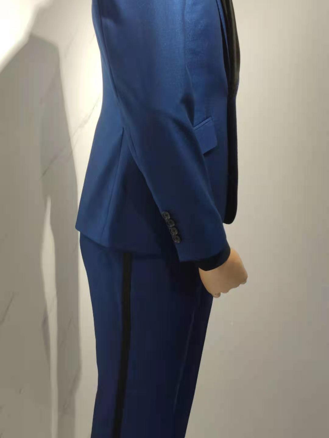 量E定制-可拆双拼礼服领婚礼新郎款