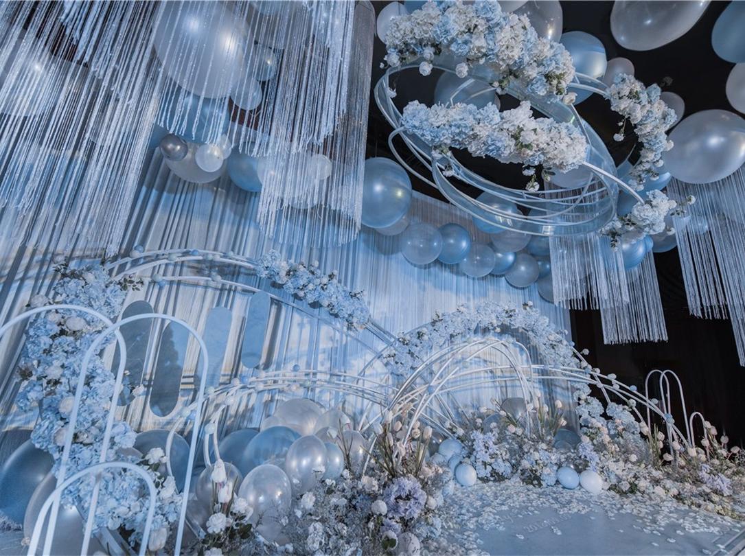 气球的梦幻双人蓝色+个性定制+优惠劵