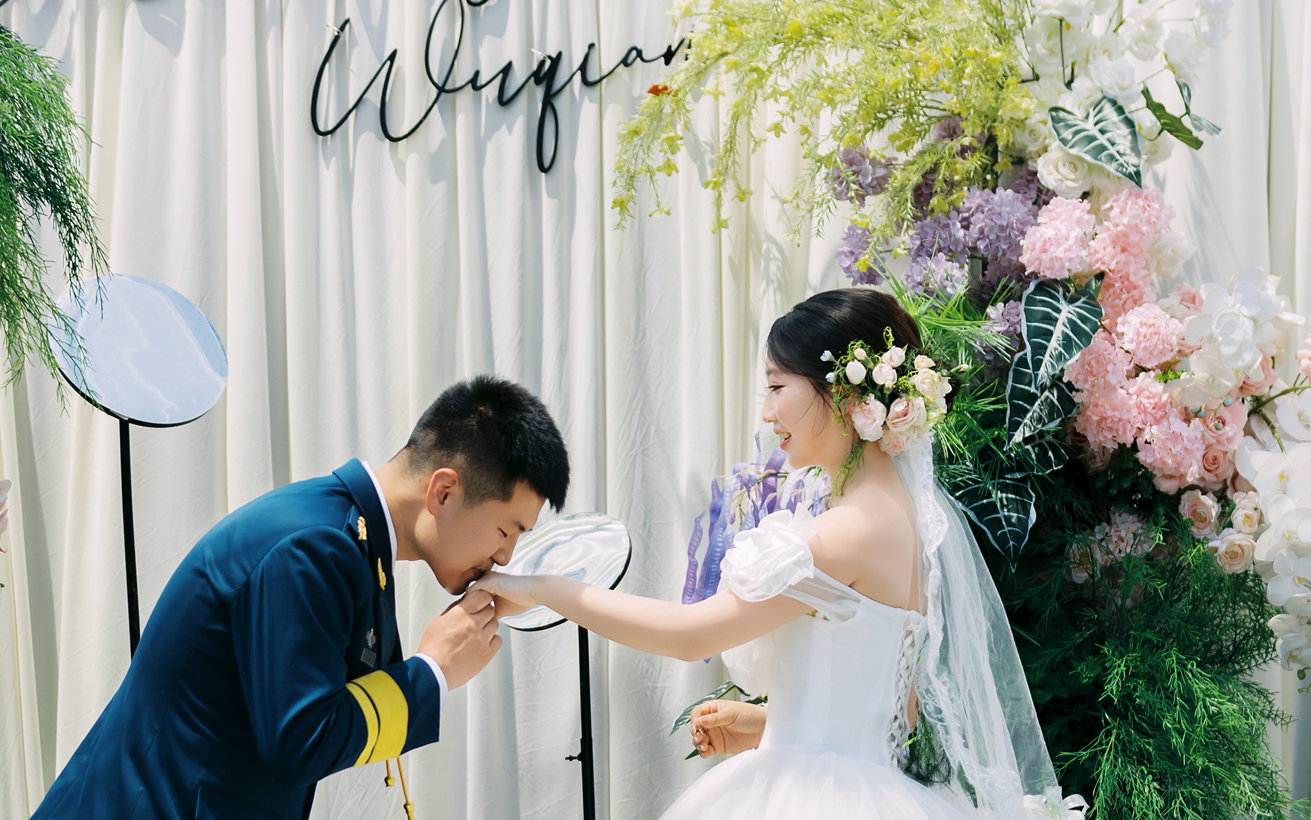 在麻城老家，圆一场浪漫婚礼梦