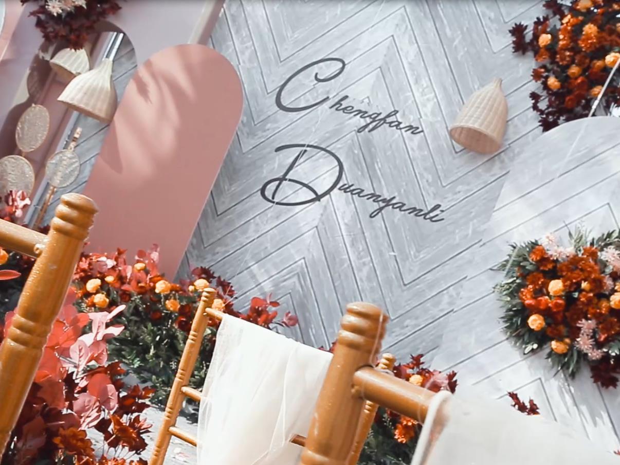 临泉梦幻季婚庆农村户外轻奢婚礼场景套餐